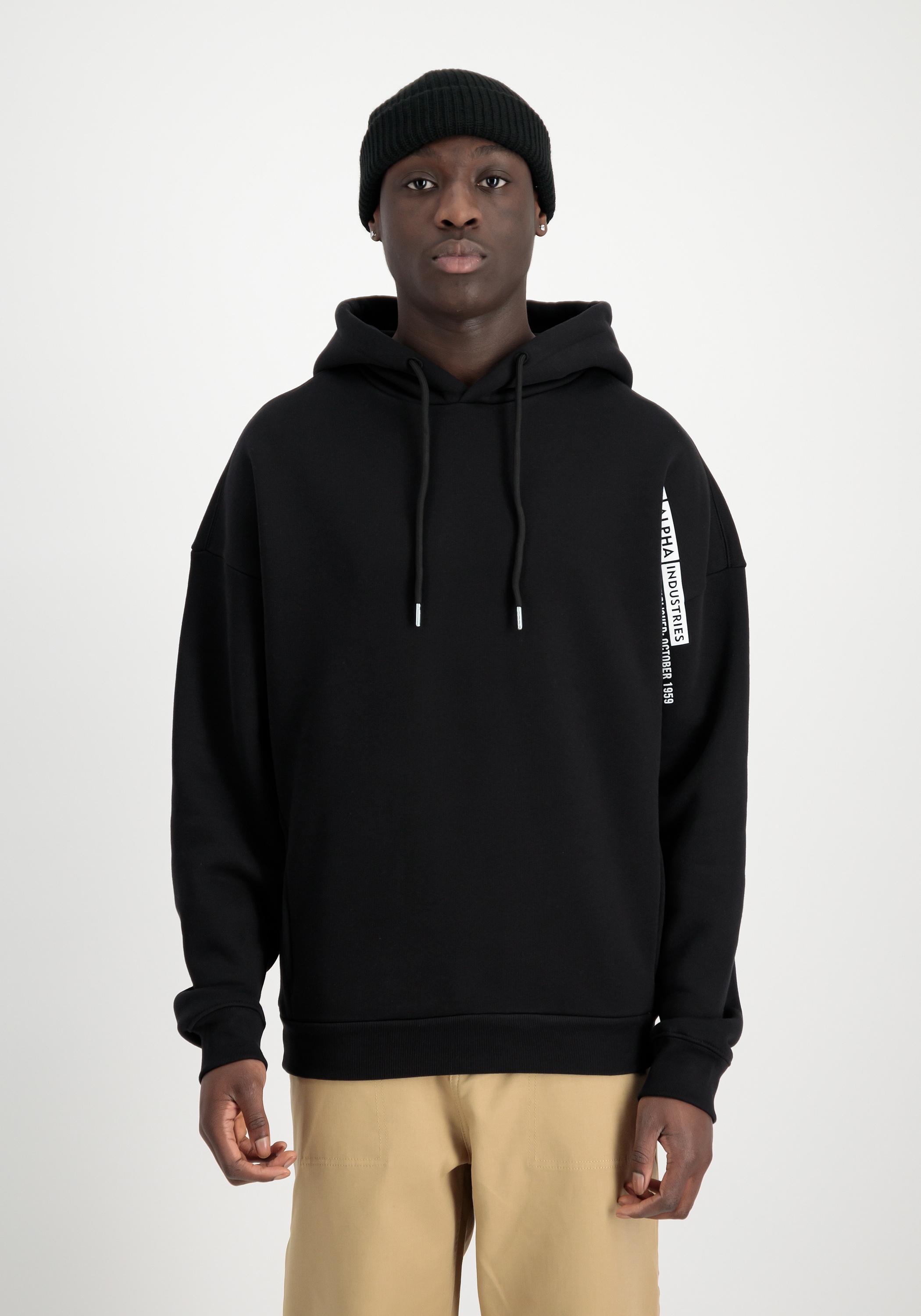 Alpha Industries Hoodie Alpha Industries Men Hoodies Flock Logo Hoody online shoppen bei OTTO