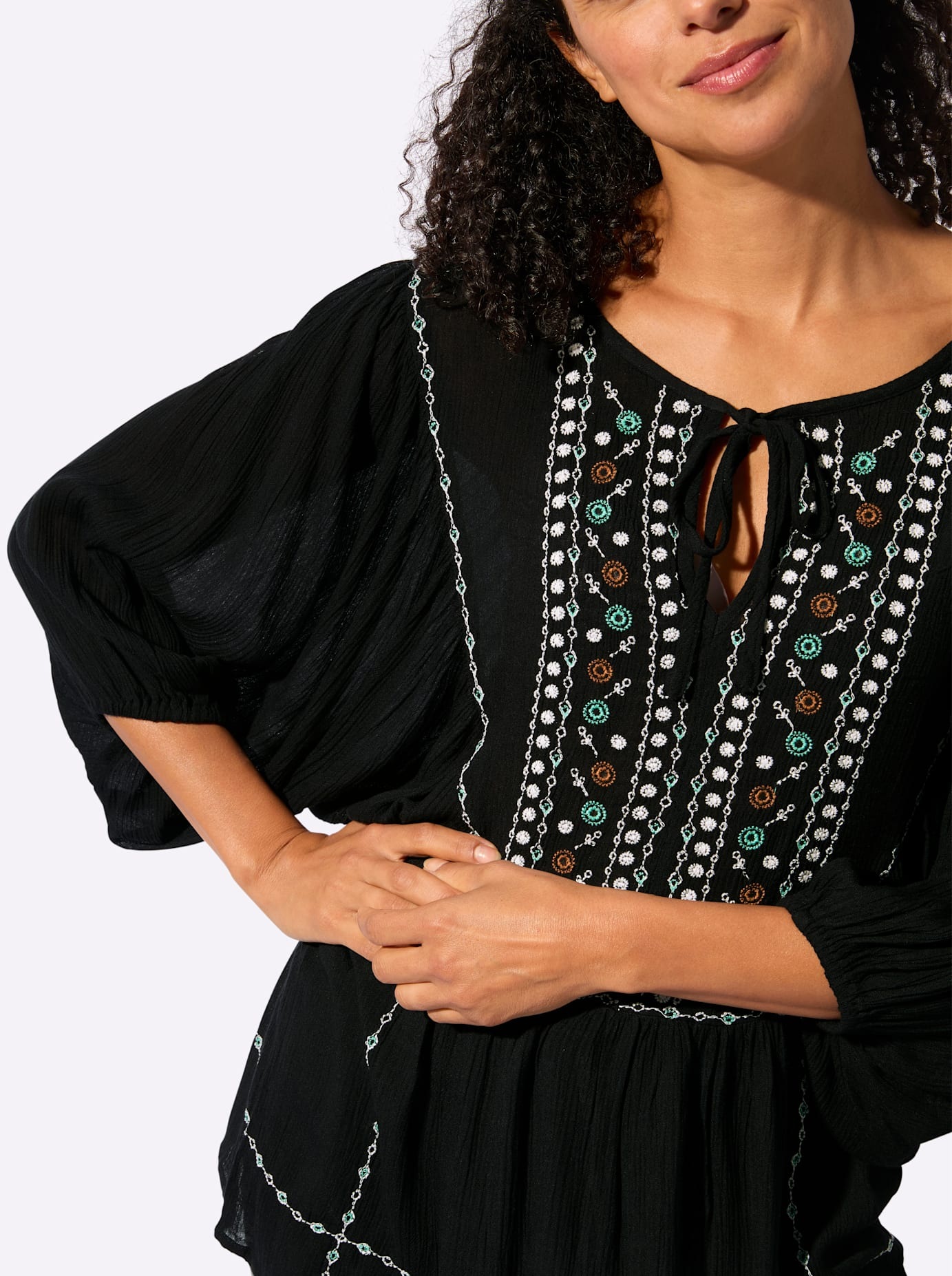 Inspirationen Longbluse