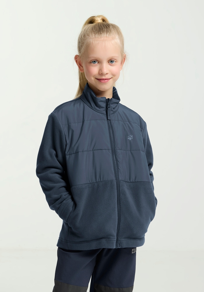 Jack Wolfskin 3-in-1-Funktionsjacke »HYBRID 3IN1 JACKET K« 3in1, wasserdicht, Übergangsjacke/Winterjacke