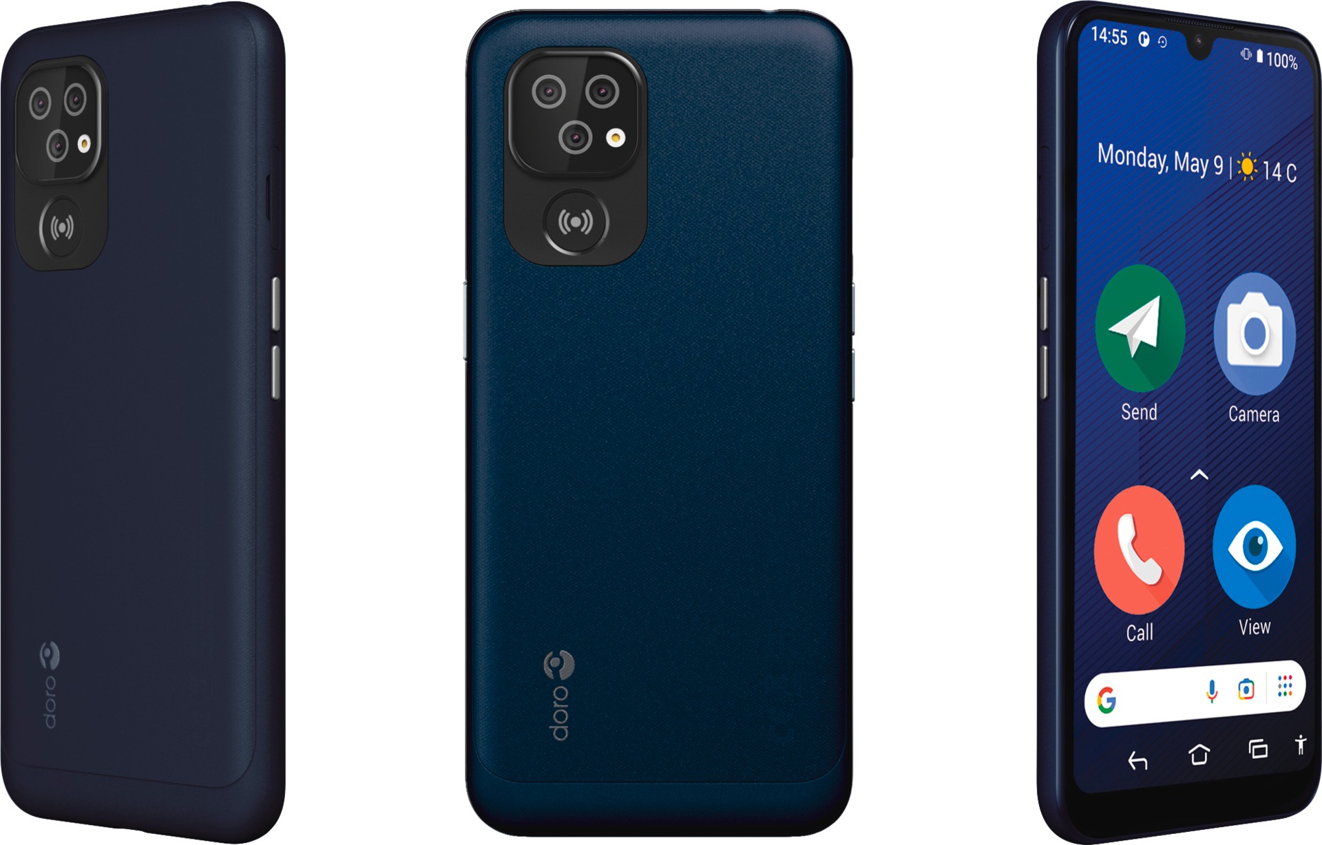 Doro Smartphone »8200 Plus«, Schwarz