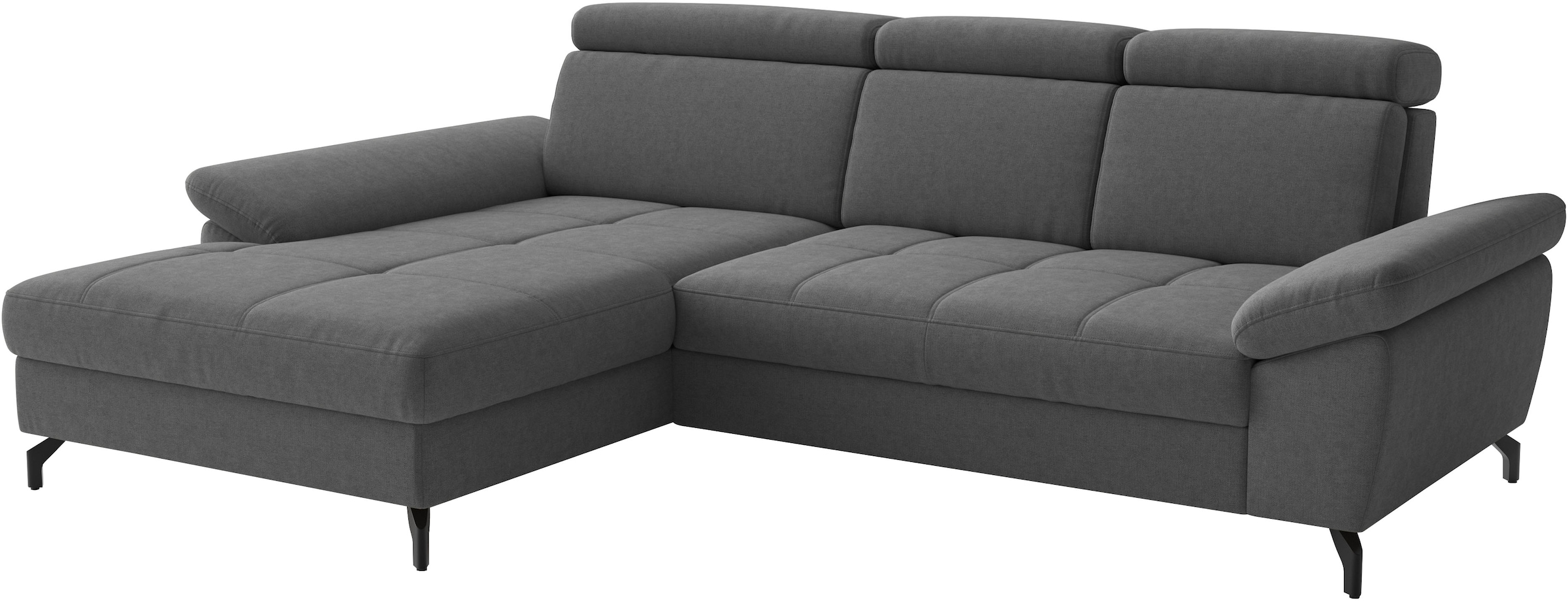 sit&more Ecksofa »Vanity« Inkl.Sitz-,Kopf-und Armteilverstellung