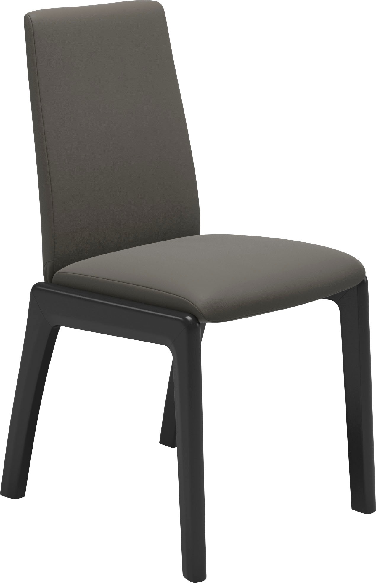 Stressless® Polsterstuhl »Laurel«, Leder PALOMA, Low Back, Größe M, mit abgerundeten Beinen in Schwarz