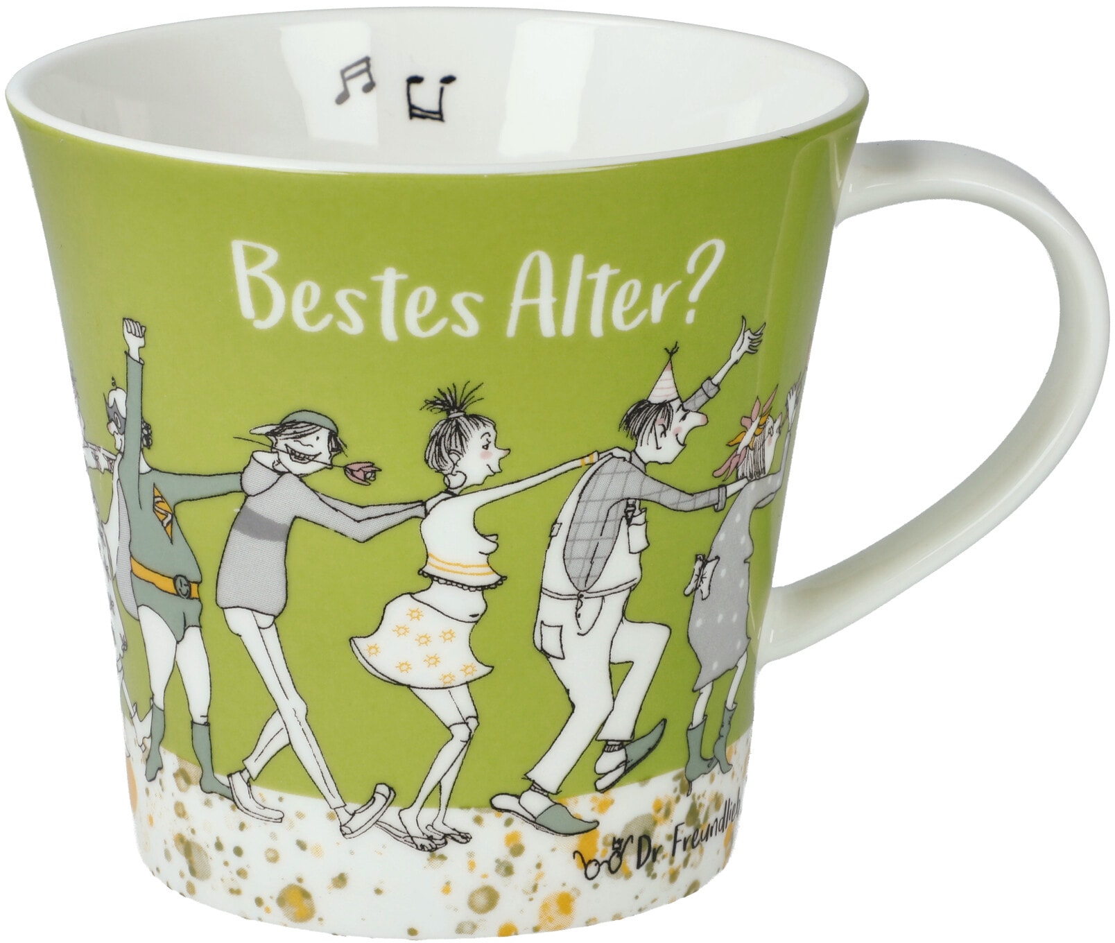 Tasse »Barbara Freundlieb«, Coffee-/Tea Mug, Barbara Freundlieb - "Das beste Alter"
