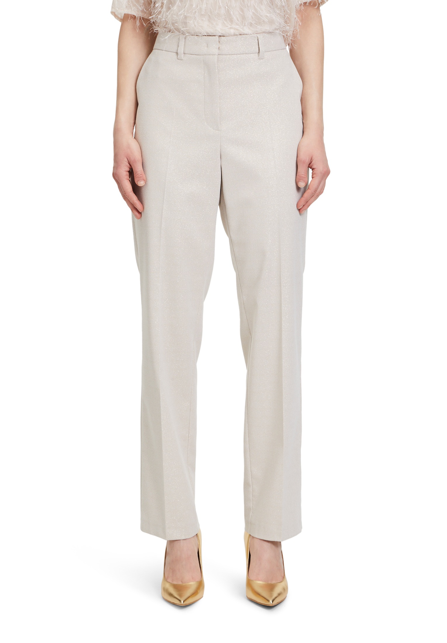 Betty&Co Anzughose »Anzughose im Glitzer-Look«