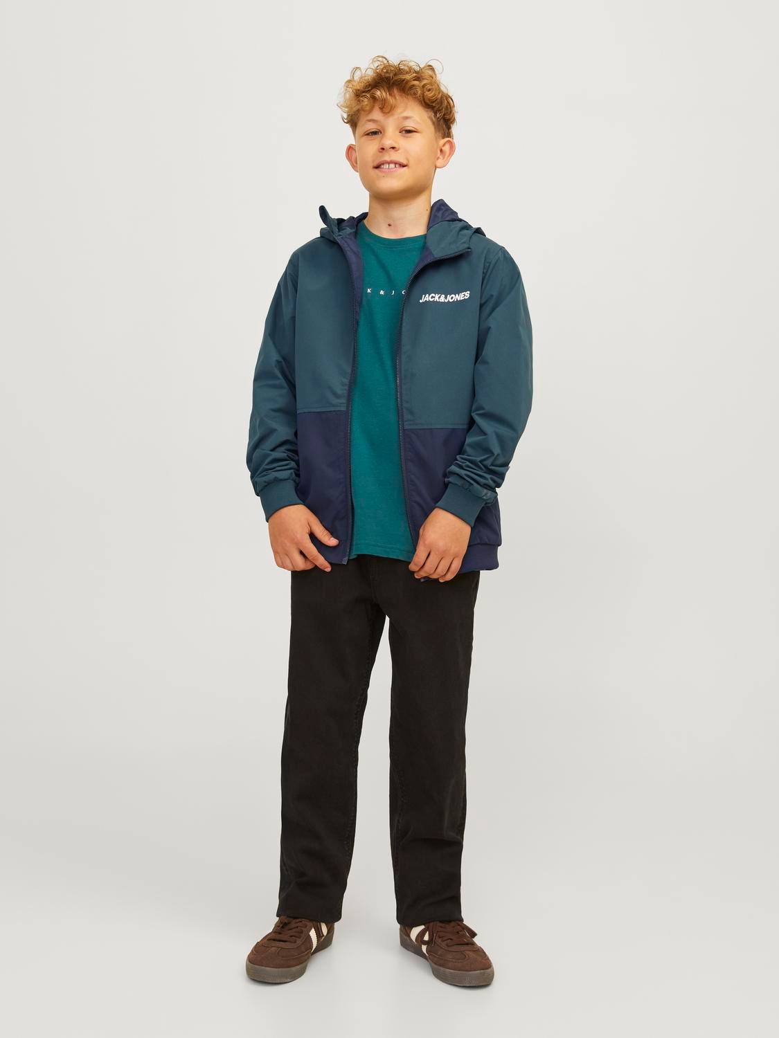 Jack & Jones Junior Outdoorjacke »JJERUSH BLOCKING HOOD«, mit Kapuze