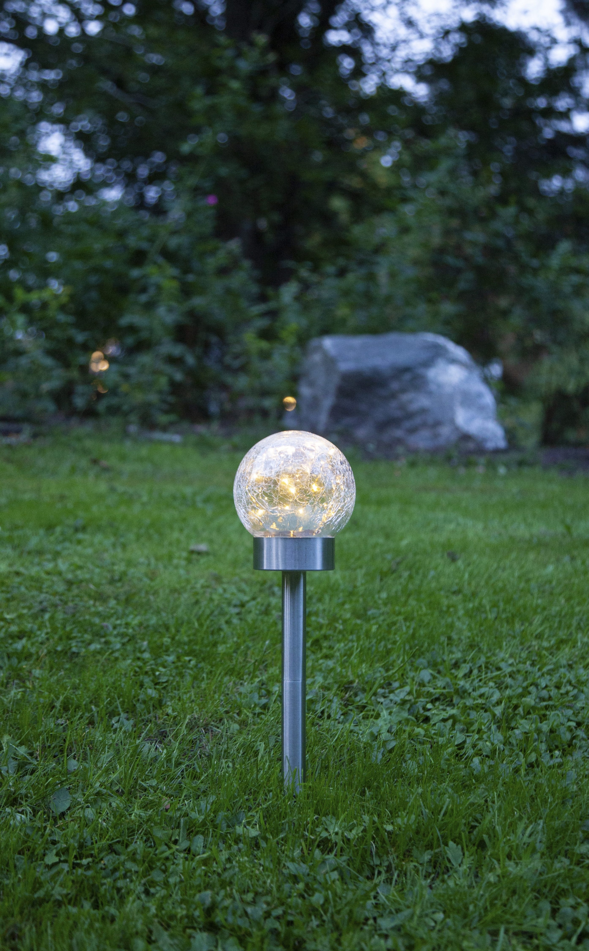 Parforce Traditional Hunting LED Solarleuchte »Solar Dekoration Glory« LED-Board 1 Stk. Warmweiß 3-in-1-Nutzung, 10 Dewdrops, Dämmerungssensor