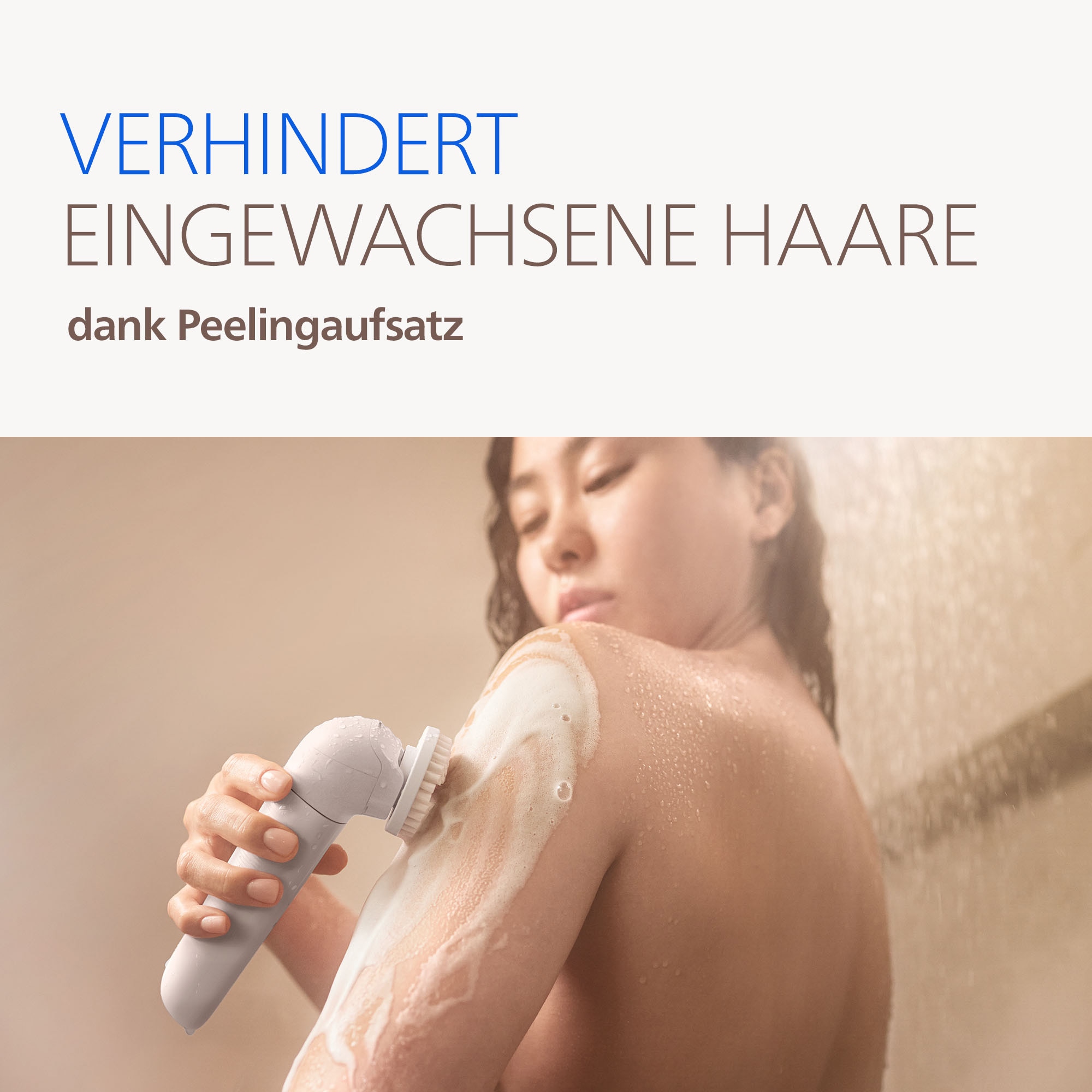 Philips Epilierer »Series 9900 BRE738/00« 4 Stk. Aufsätze Nass-und Trockenfunktion, inkl.Gesichtsreinigungsbürste