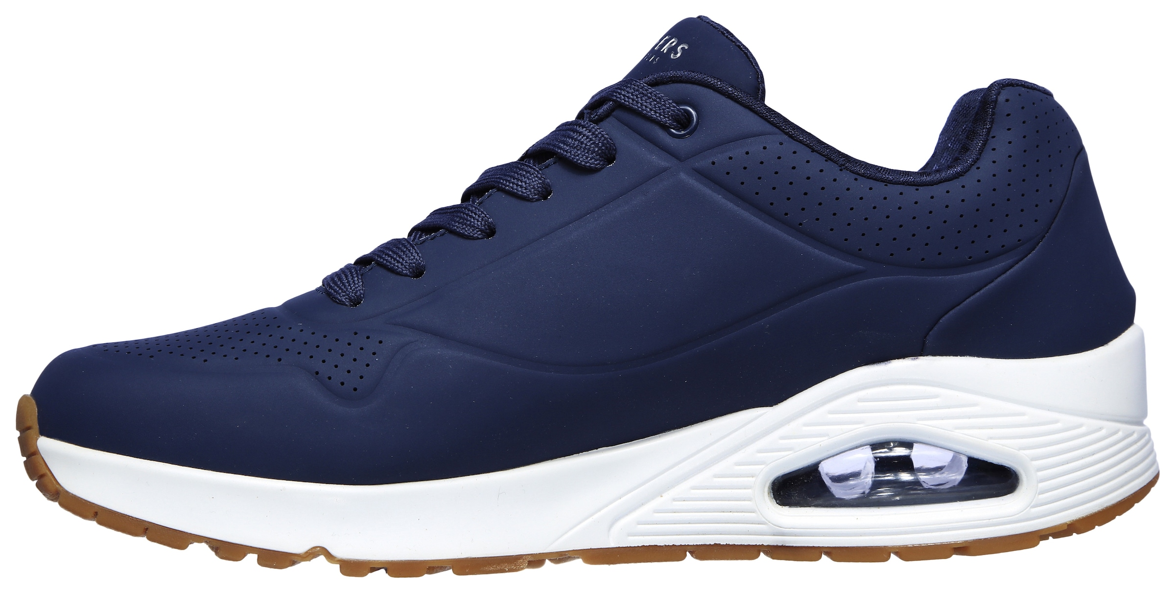 Skechers Sneaker »Uno - Stand on Air«, mit Air-Cooled Memory Foam, Freizeitschuh, Halbschuh, Schnürschuh