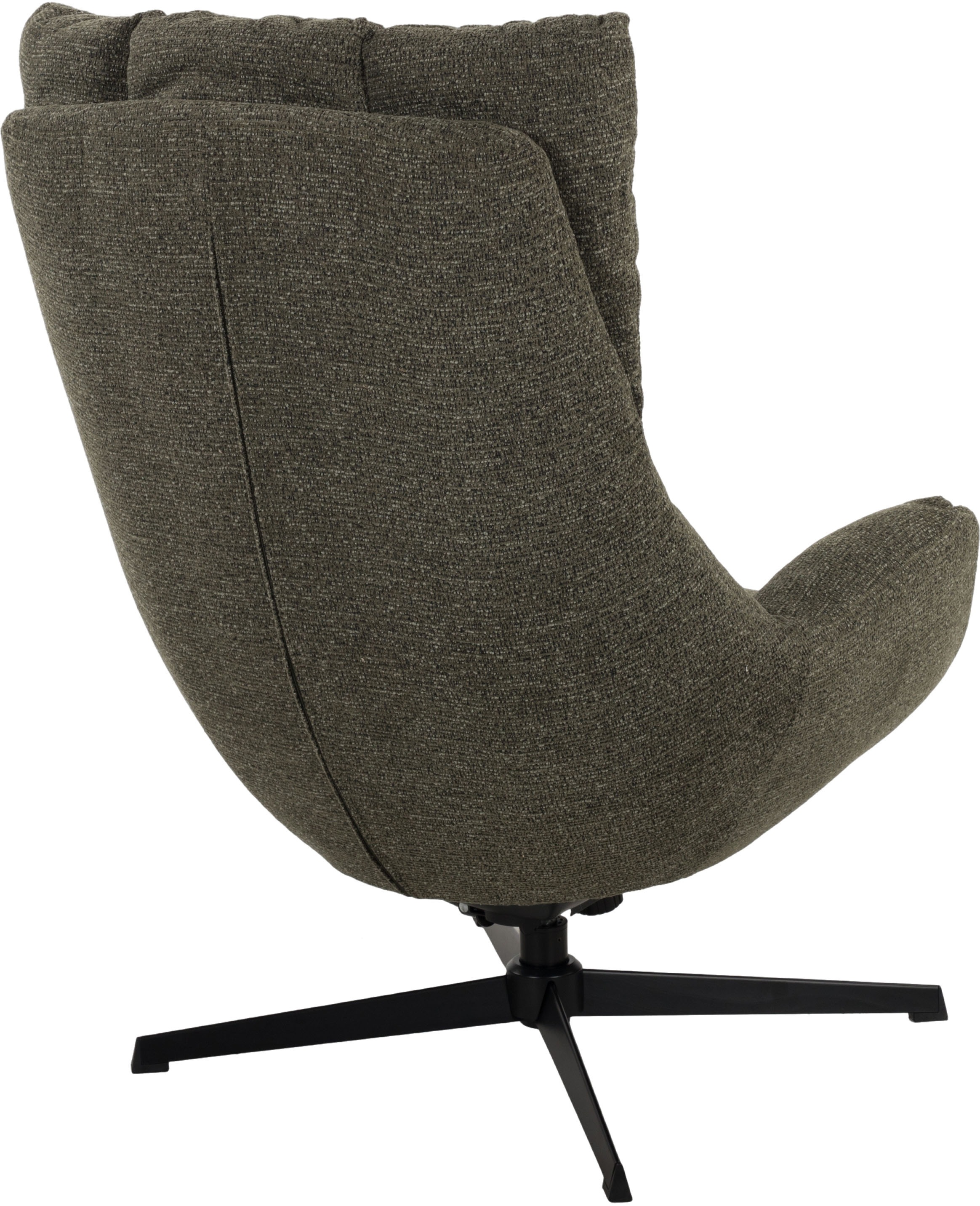 Duo Collection Relaxsessel »Pruna« 360° drehbar mit Rückholfunktion, Wippmechanik, inkl. Hocker