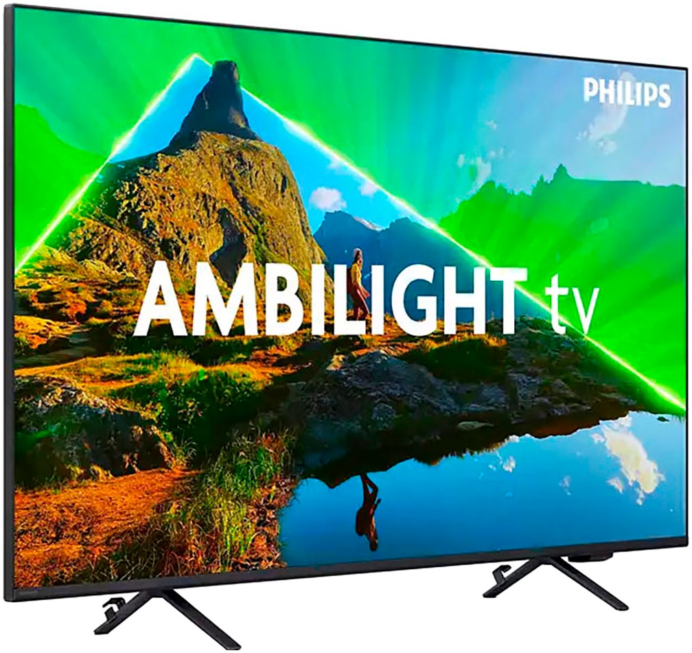 Philips LED-Fernseher, 126 cm/50 Zoll, 4K Ultra HD, Smart-TV, WLAN, Dolby Atmos Sound, Ambilight (3-seitig)