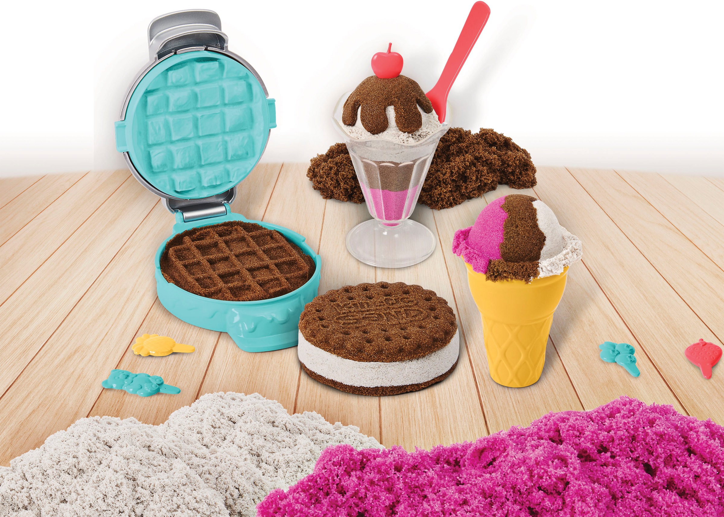 Spin Master Kreativset »Kinetic Sand, Eiscreme Set«, mit Duftsand