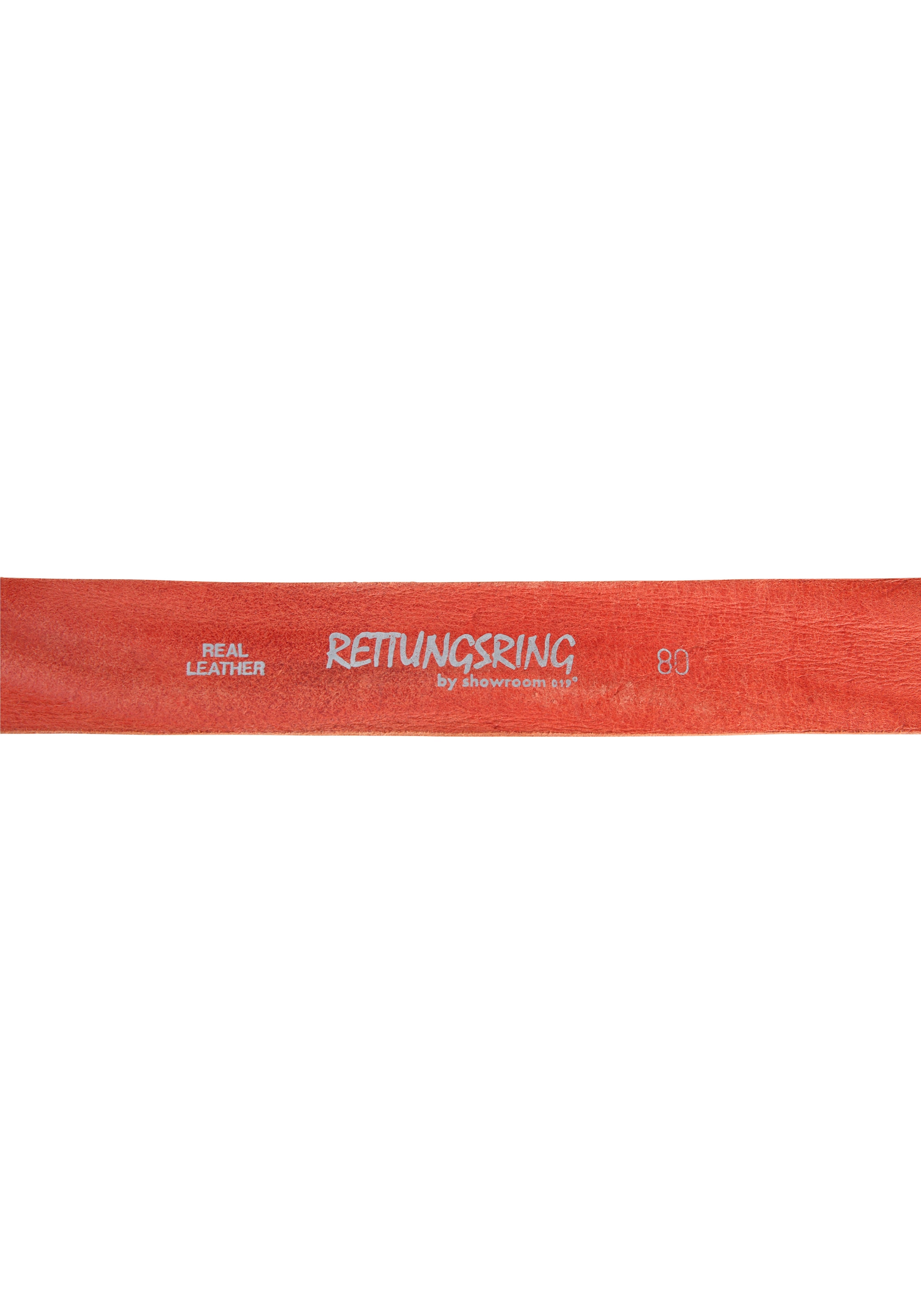 RETTUNGSRING by showroom 019° Ledergürtel, mit austauschbarer Schließe »Oval Geflochten«