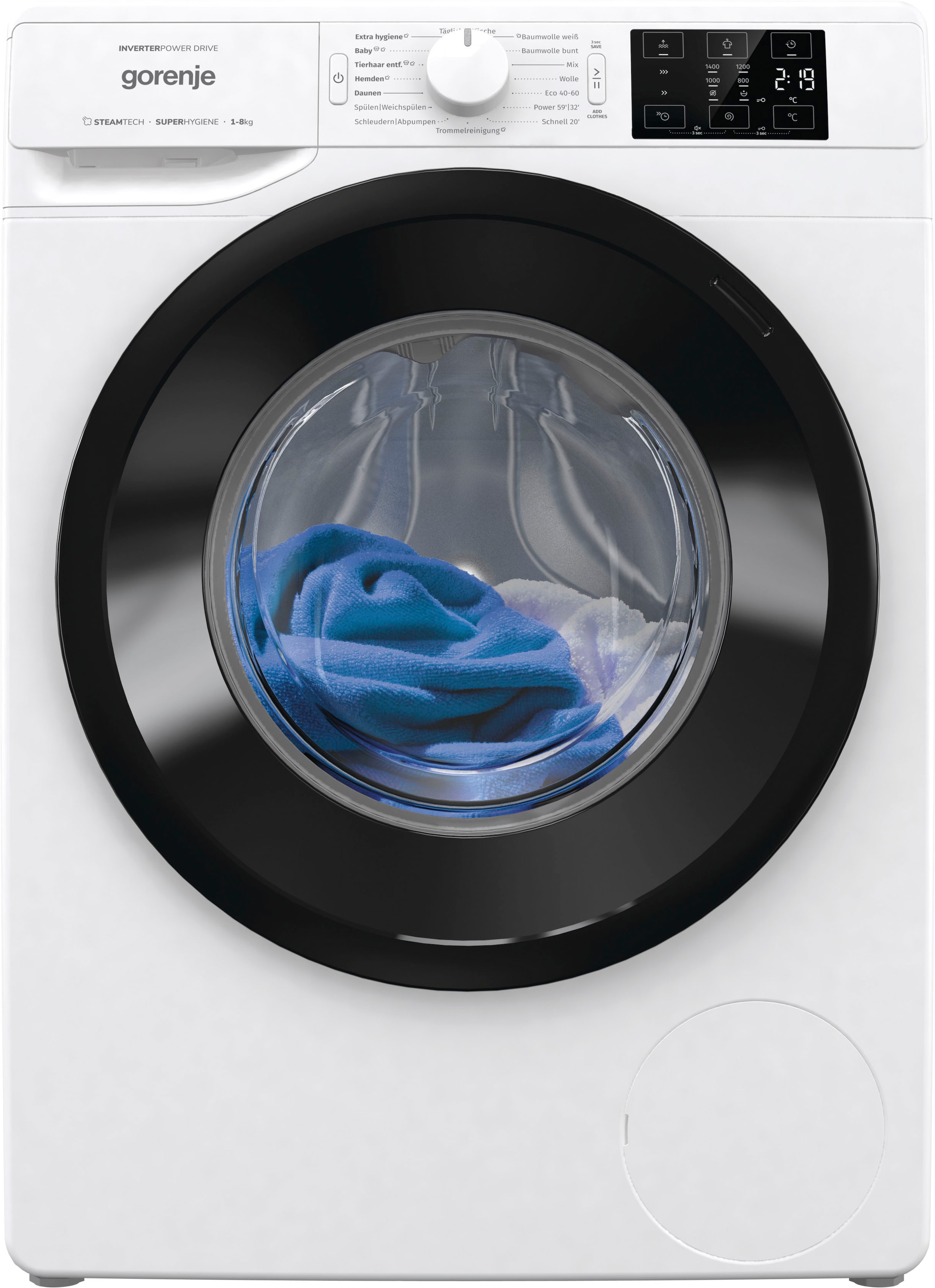 GORENJE Waschmaschine »Wave NEI84APS«, NEI84APS, 8 U/min bestellen 1400 kg, Wave jetzt bei OTTO