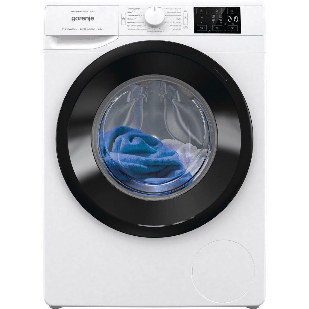 GORENJE Waschmaschine »Wave NEI84APS«, Wave NEI84APS, 8 kg, 1400 U/min