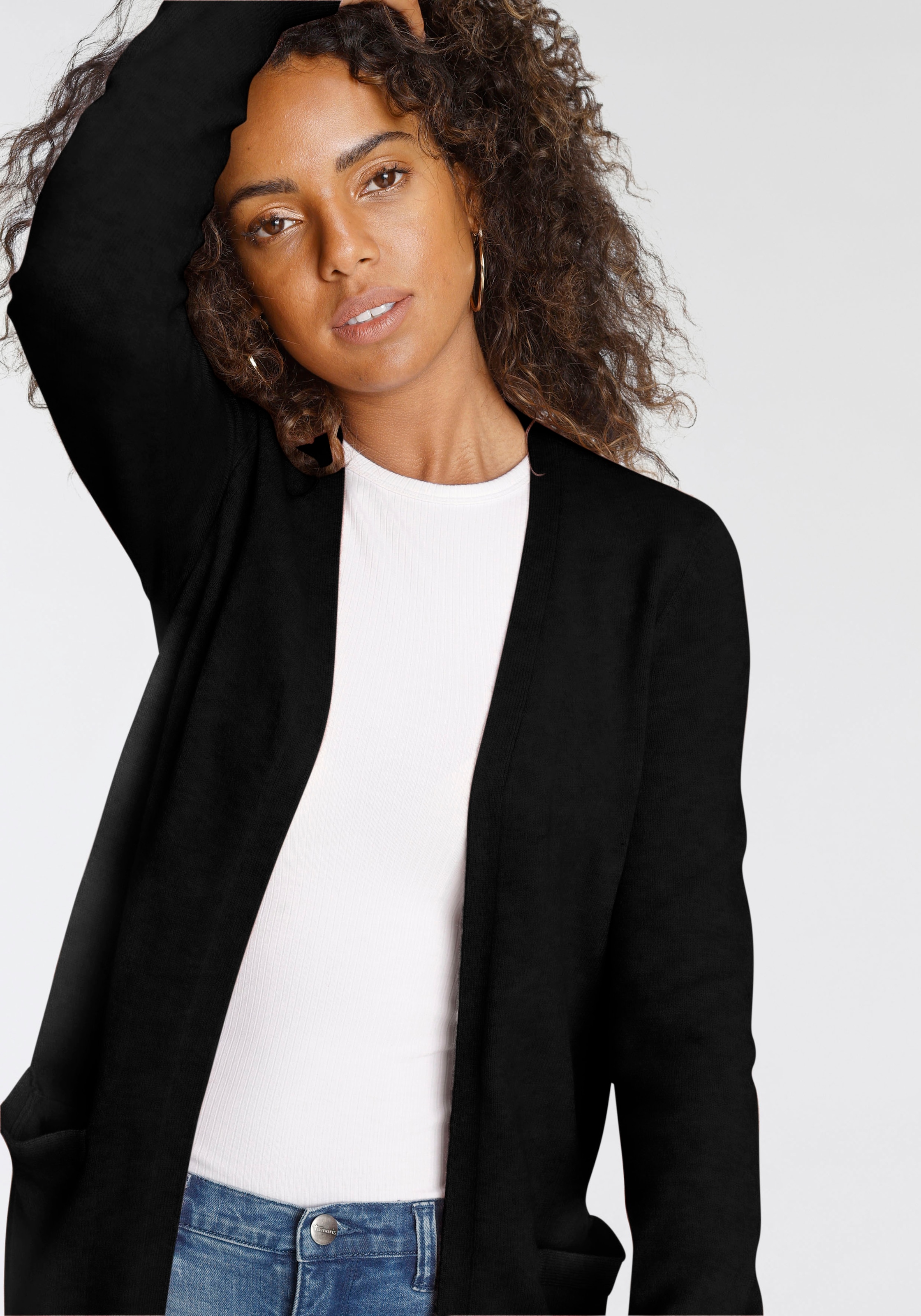 Tamaris Strickjacke, in Longform