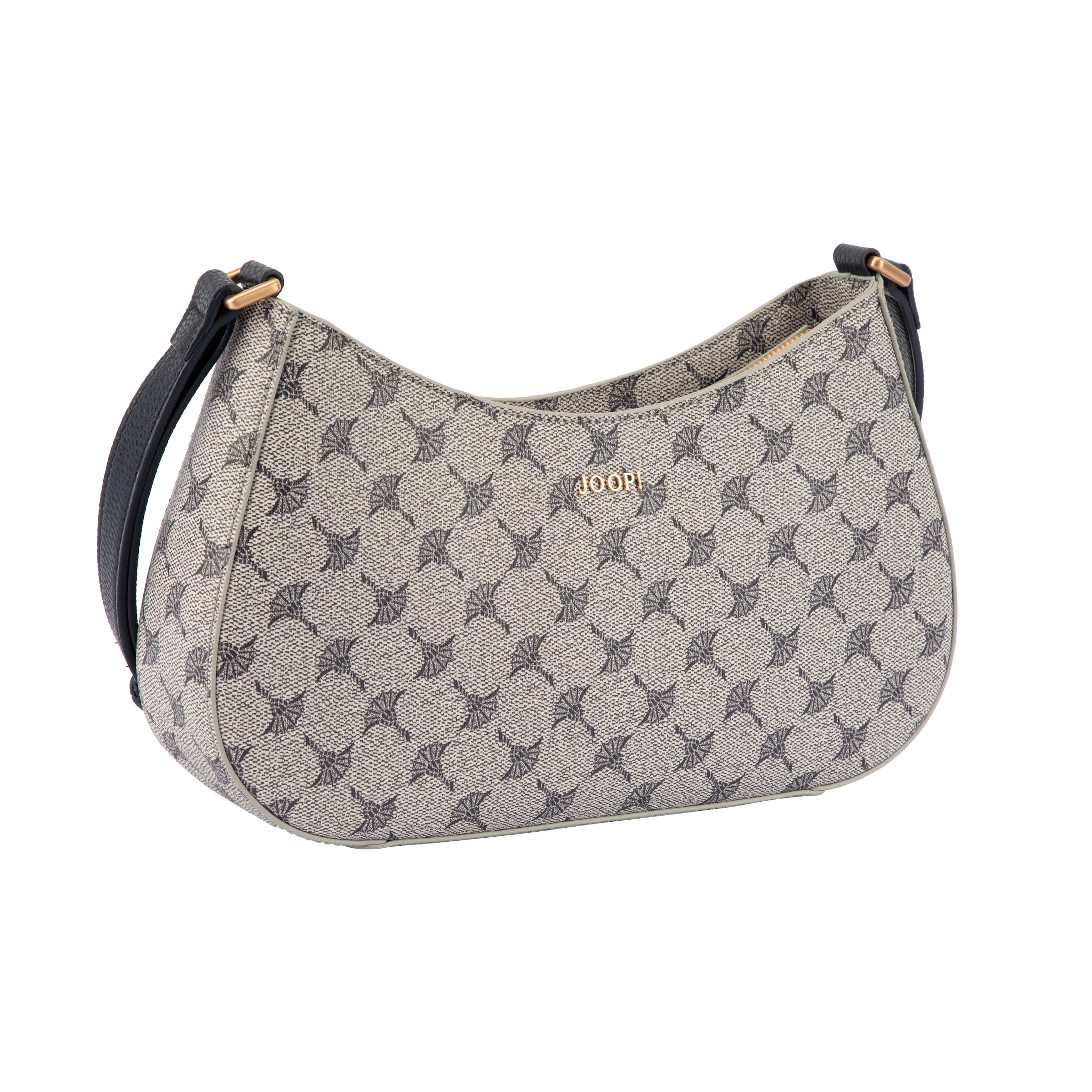 JOOP! Schultertasche »mazzolino brooke shoulderbag mhz« Damen Handtasche mit Muster und Kontrastbesatz