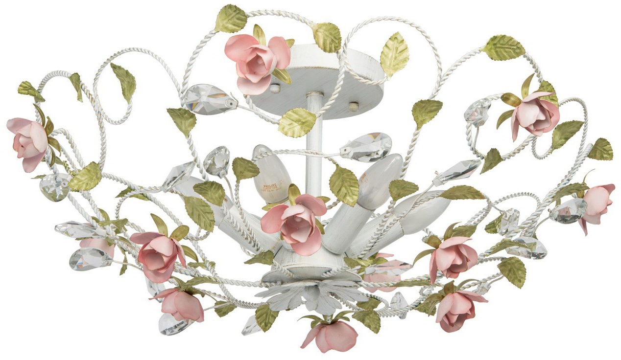 MW-LIGHT Deckenleuchte »Provence«, E14, Neutralweiß, Deckenlampe