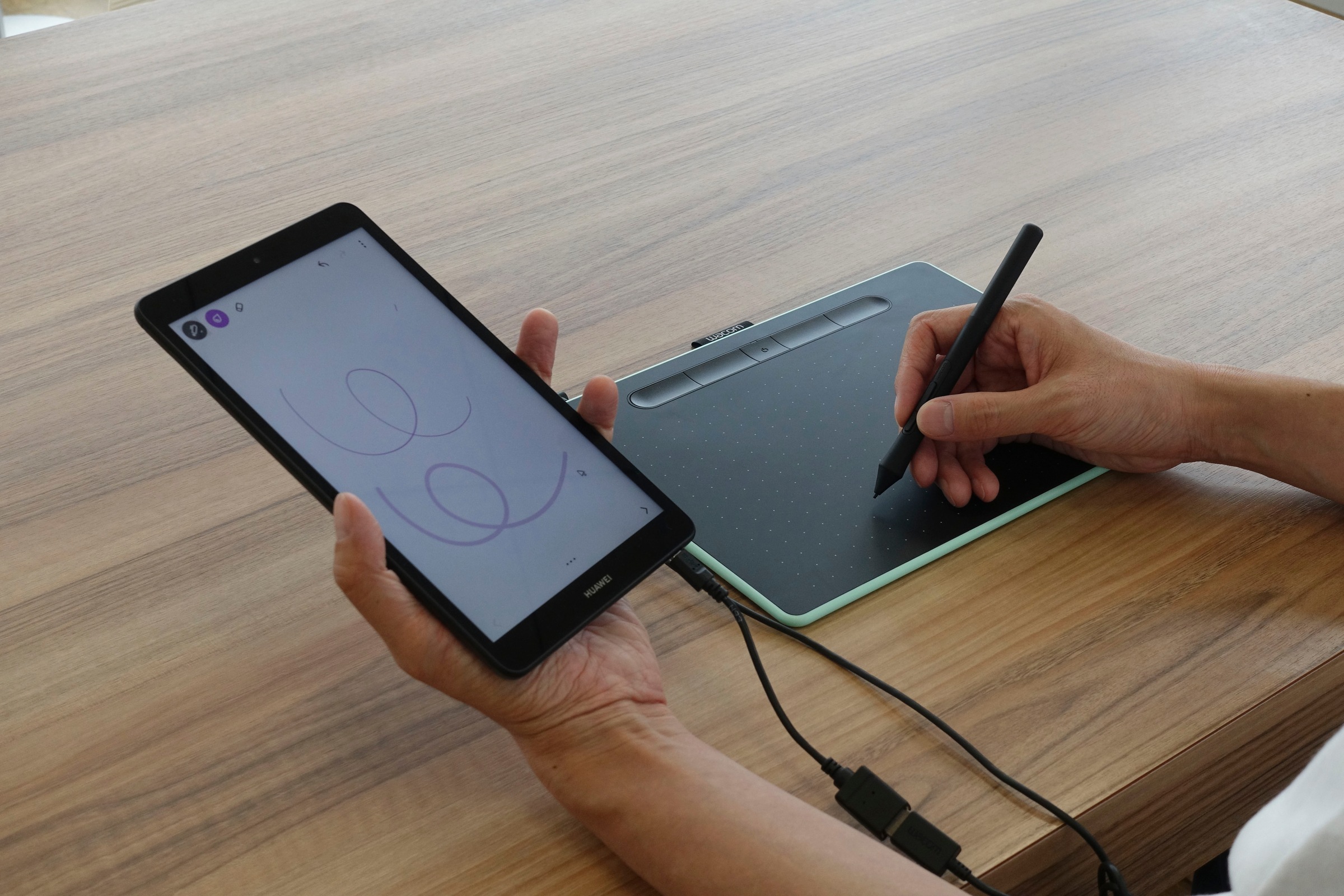 Wacom Eingabestift »Intuos S Bluetooth Black«