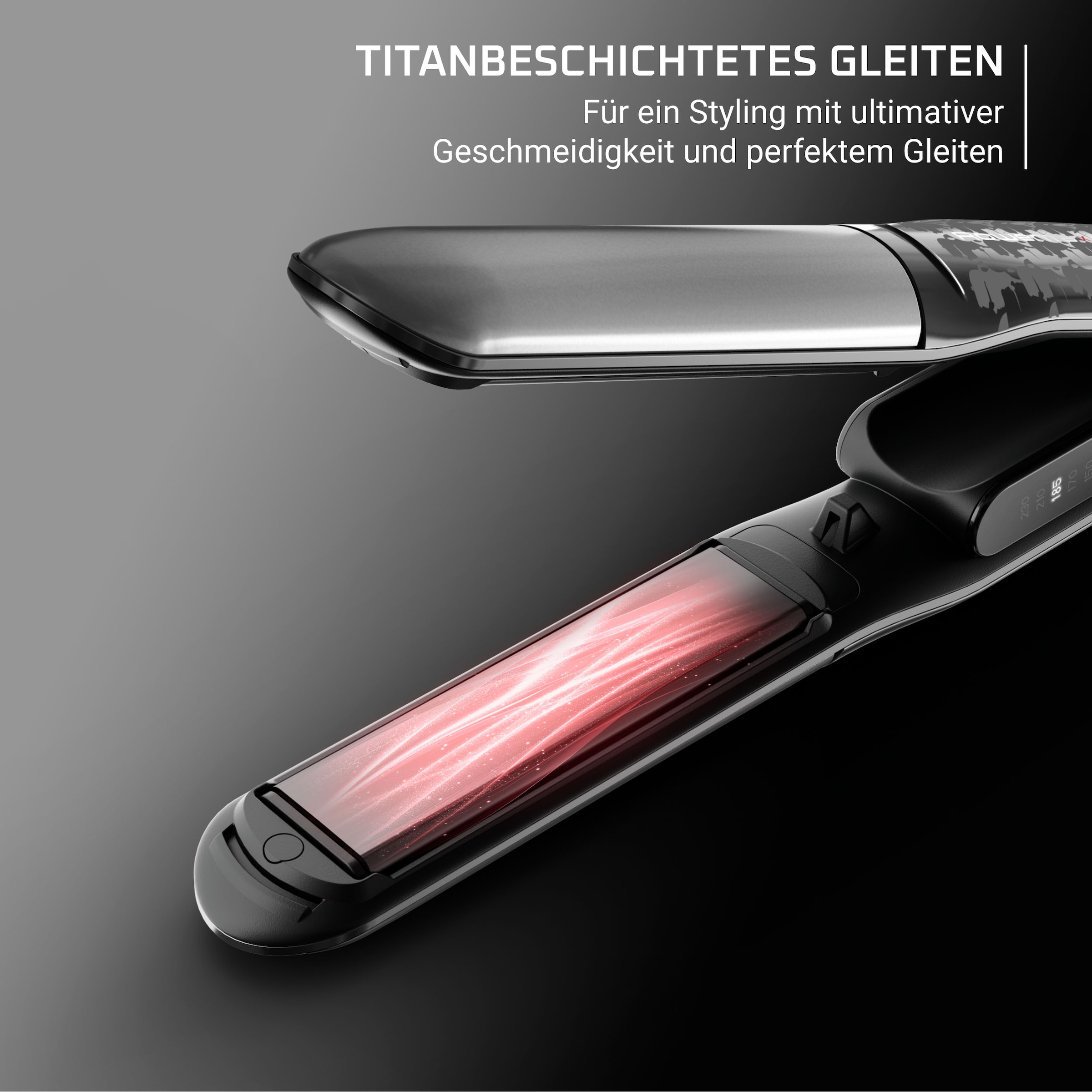 Rowenta Glätt- und Lockenstab »Karl Lagerfeld Thermostyle« Titanium-Beschichtung, Straight & Curl, Temperatur von 150°C bis 230°C