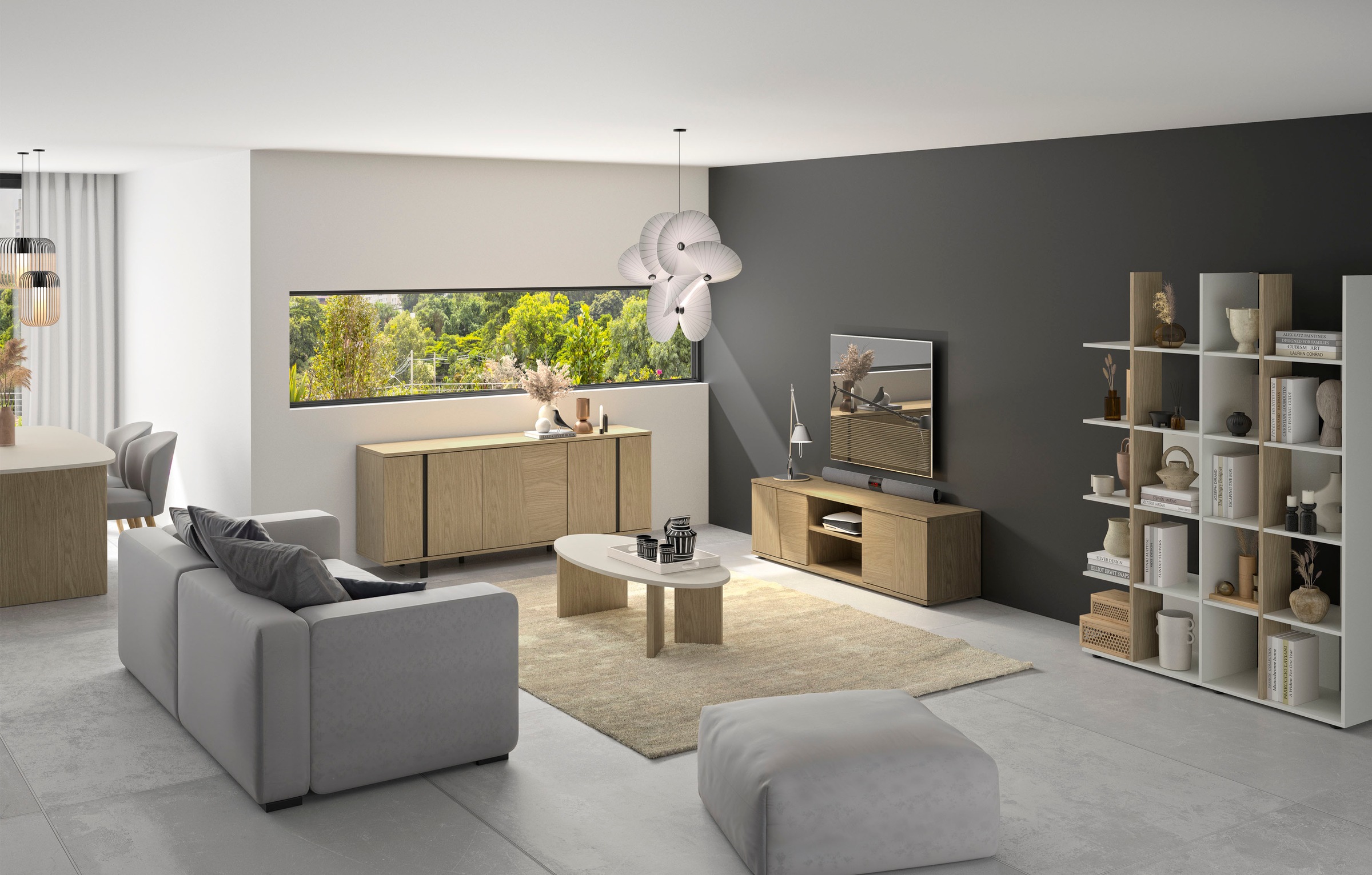 Gami Sideboard »SOLENA«, Sideboard 3 Türen