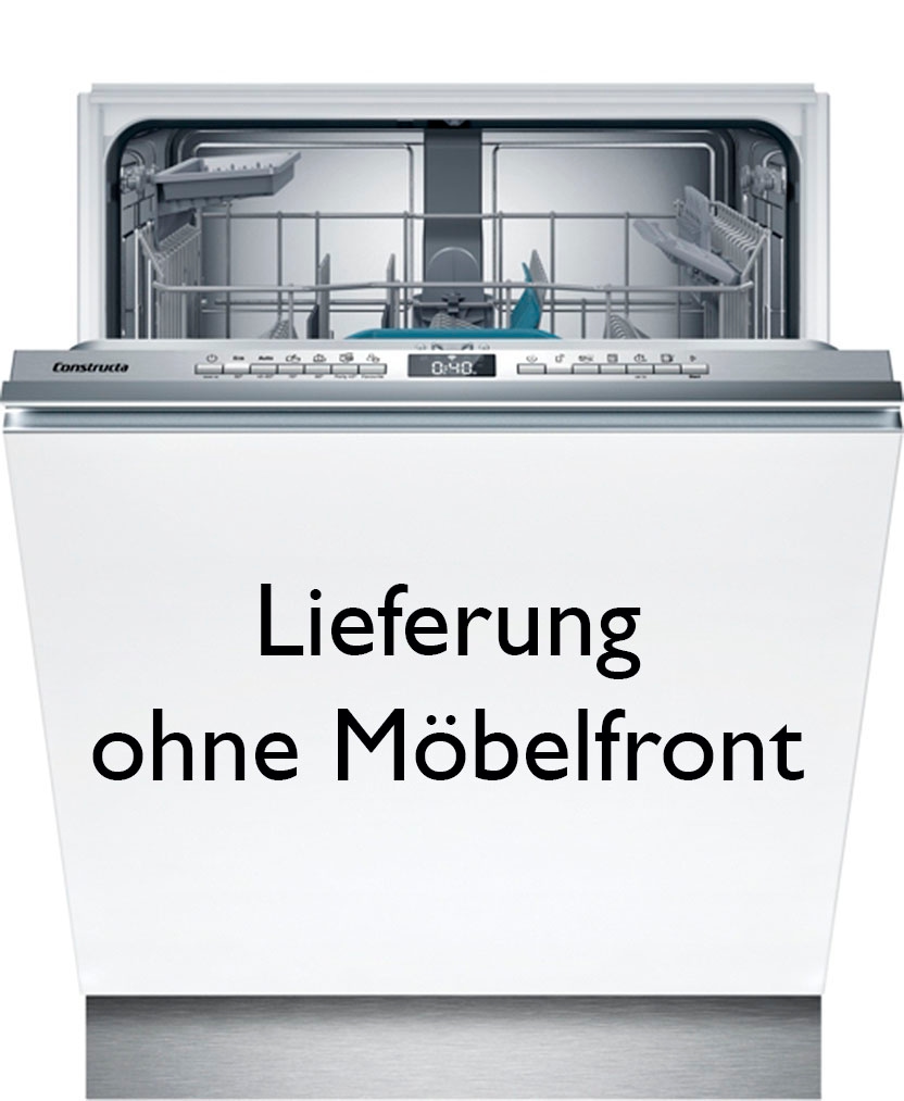 Constructa vollintegrierbarer Geschirrspüler »CG6VX02EBE« 13 Maßgedecke in silberfarben