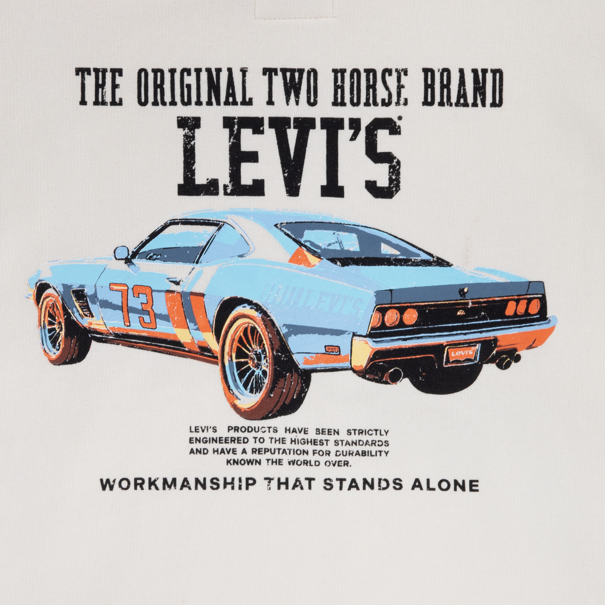 Levi's® Kids Sweatshirt »LVB REV THE ENGINE HOODIE«, für Jungen, mit Kapuze und großem Rückenprint
