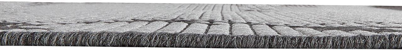 Dekowe Teppich »Tornado«, rechteckig, 6 mm Höhe, Flachgewebe, Wendeteppich, mit Bordüre, In- und Outdoor geeignet