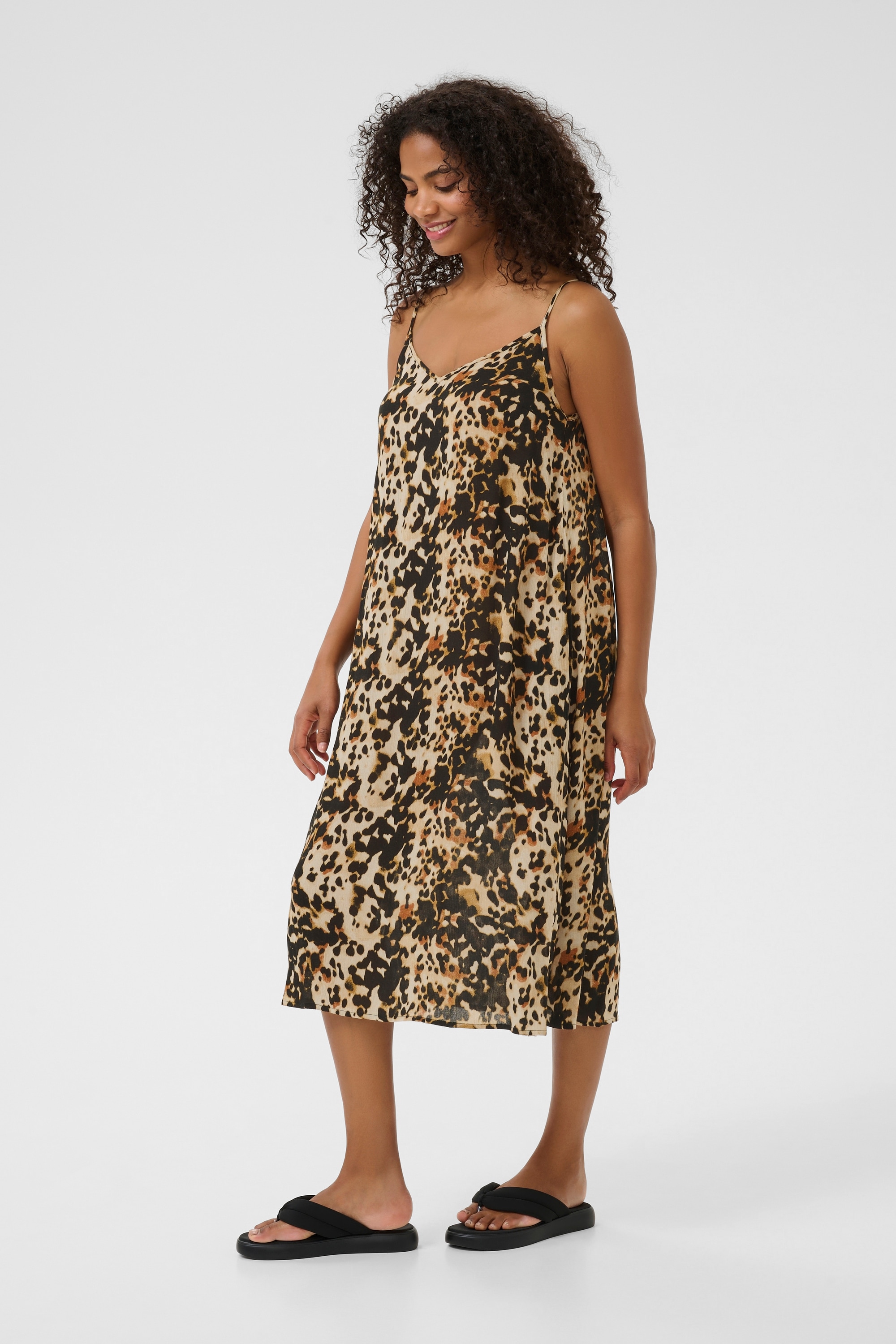 KAFFE Midikleid »Kleid KAthora«