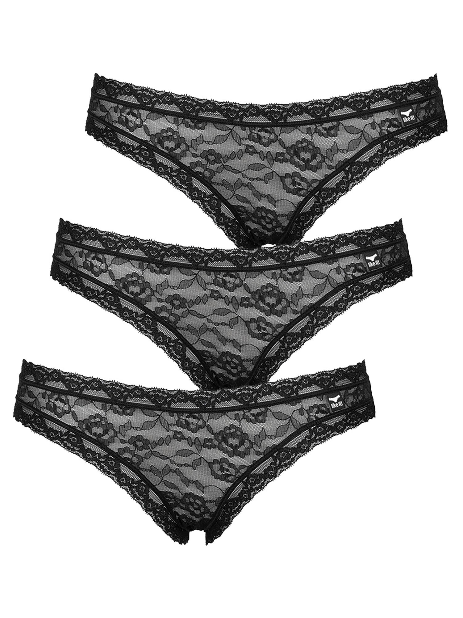 like it! Minislip »3er Pack Damen Minislip Lisa«