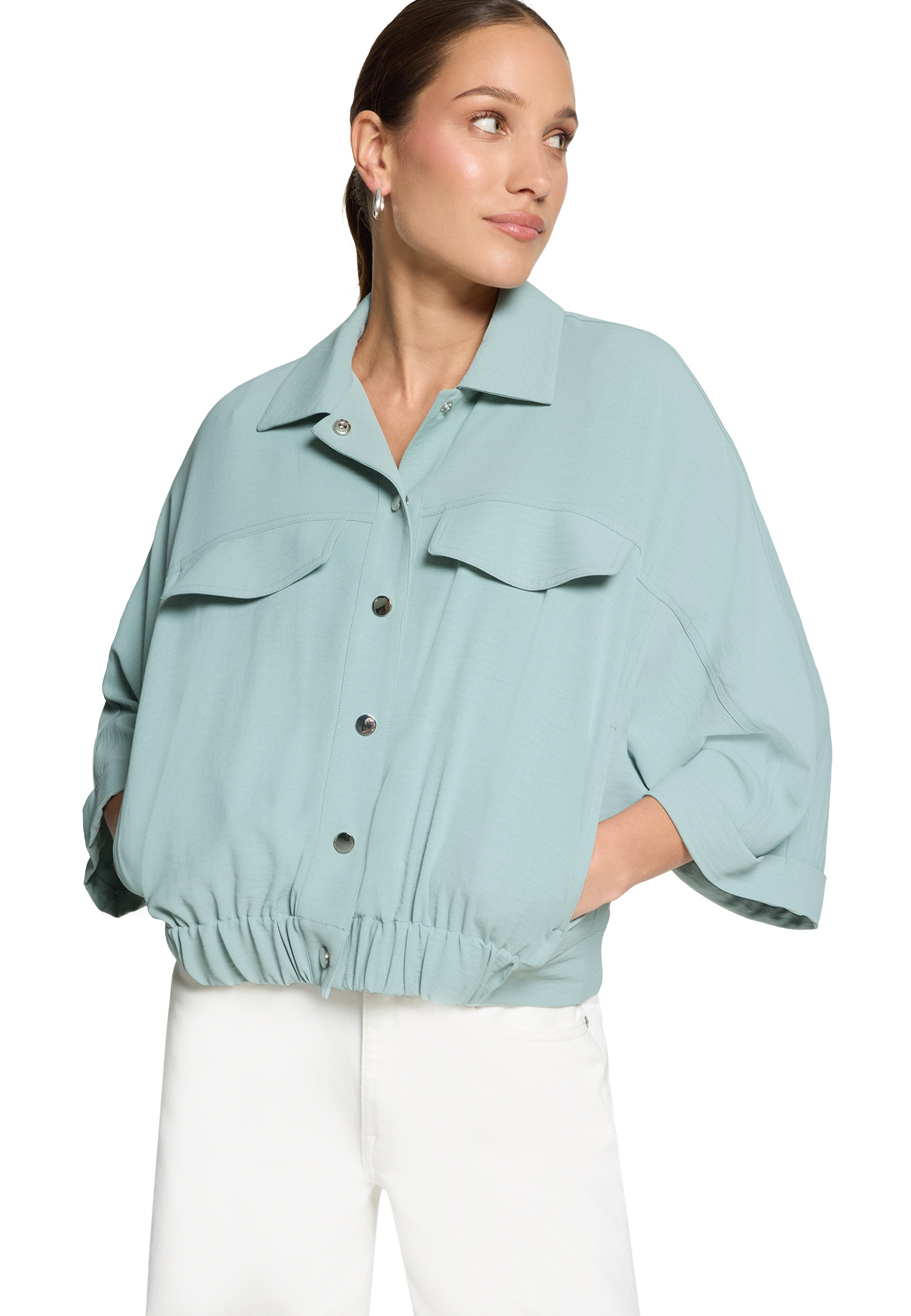 Zero Blusenjacke »Casual-Blazer mit 3/4 Arm«