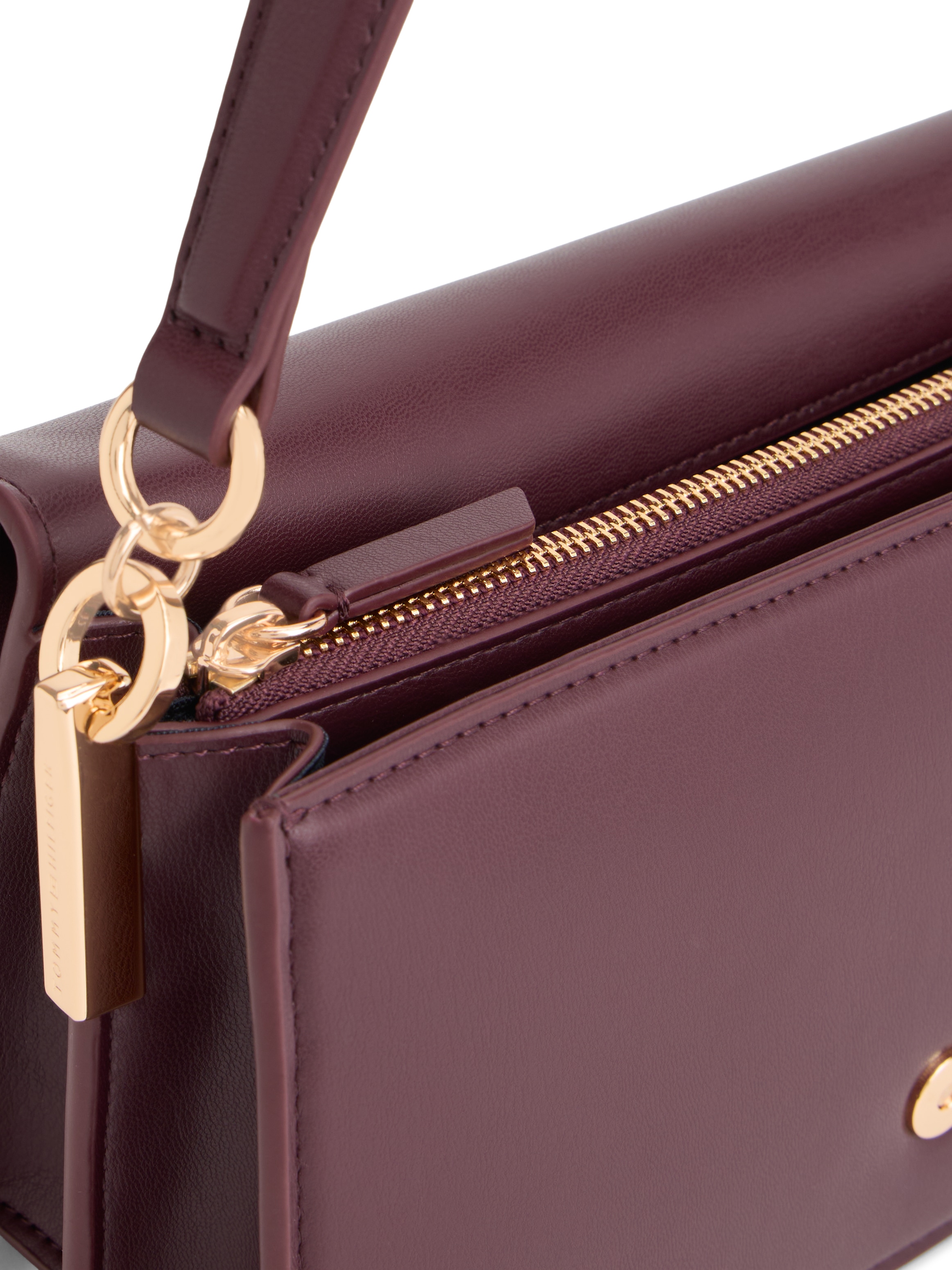 Tommy Hilfiger Umhängetasche »TH HERITAGE CONV CROSSOVER« , Damen Tragetasche, Abendtasche mit Logo-Schmuckelement