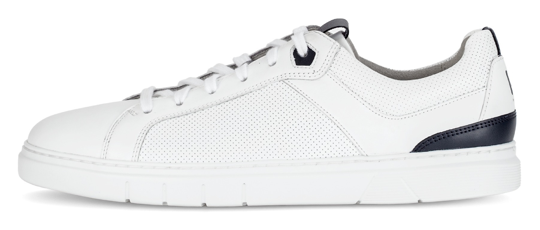 Pius Gabor Plateausneaker, Freizeitschuh, Halbschuh, Schnürschuh mit Perforierung, Weite G