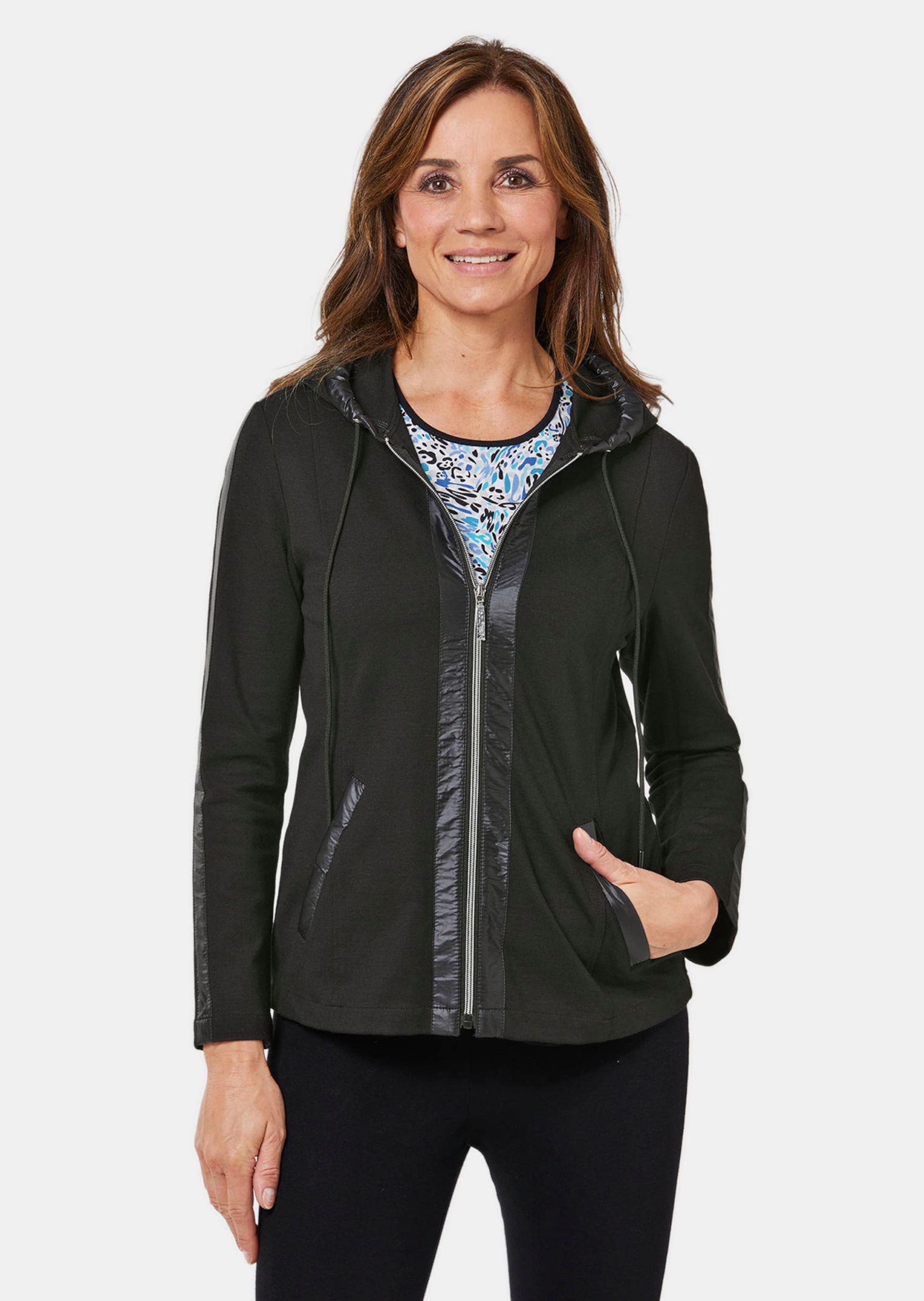 GOLDNER Kurzjacke »bequeme Freizeitjacke mit Kapuze«