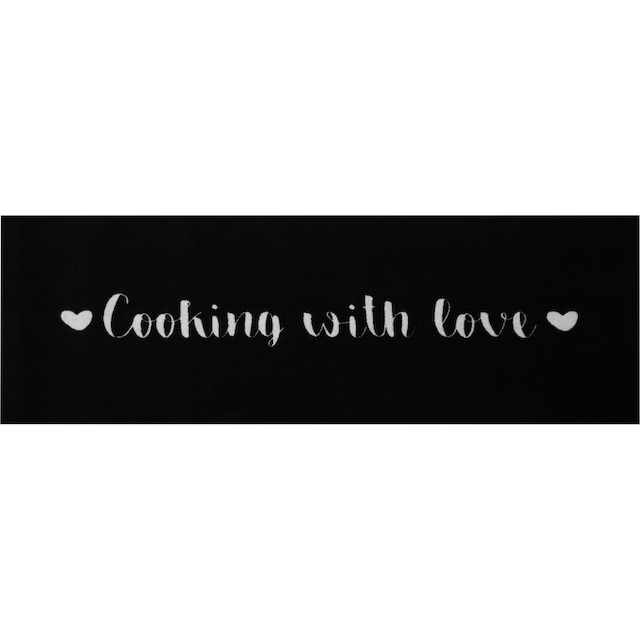 HANSE Home Küchenläufer »Cooking Love«, rechteckig, Läufer, Rutschfest,  Küchenteppich, Küche, Teppich, Pflegeleicht online bei OTTO