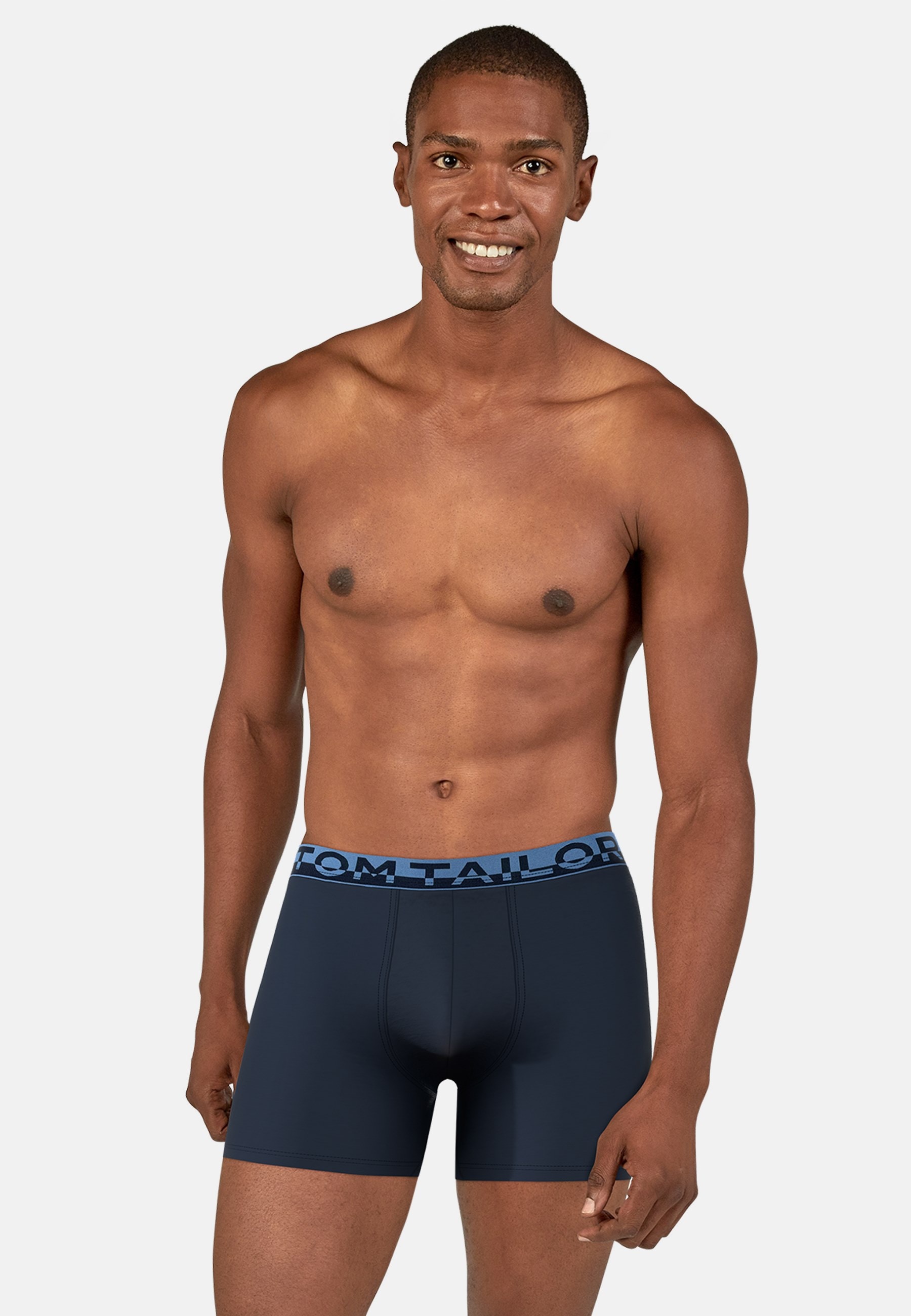 TOM TAILOR Boxershorts, (6 St.), mit schöner Farbkombination