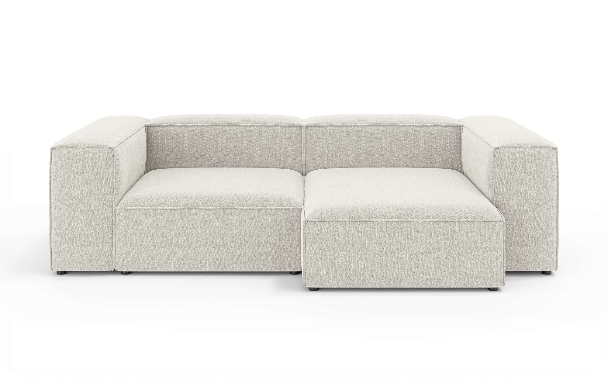 INOSIGN Ecksofa »XL HAILY L-Form, Modularsofa extra tief, Maße B/T/H: 260/160/72 cm«, als Modul oder separat verwendbar, für individuelle Zusammenstellung