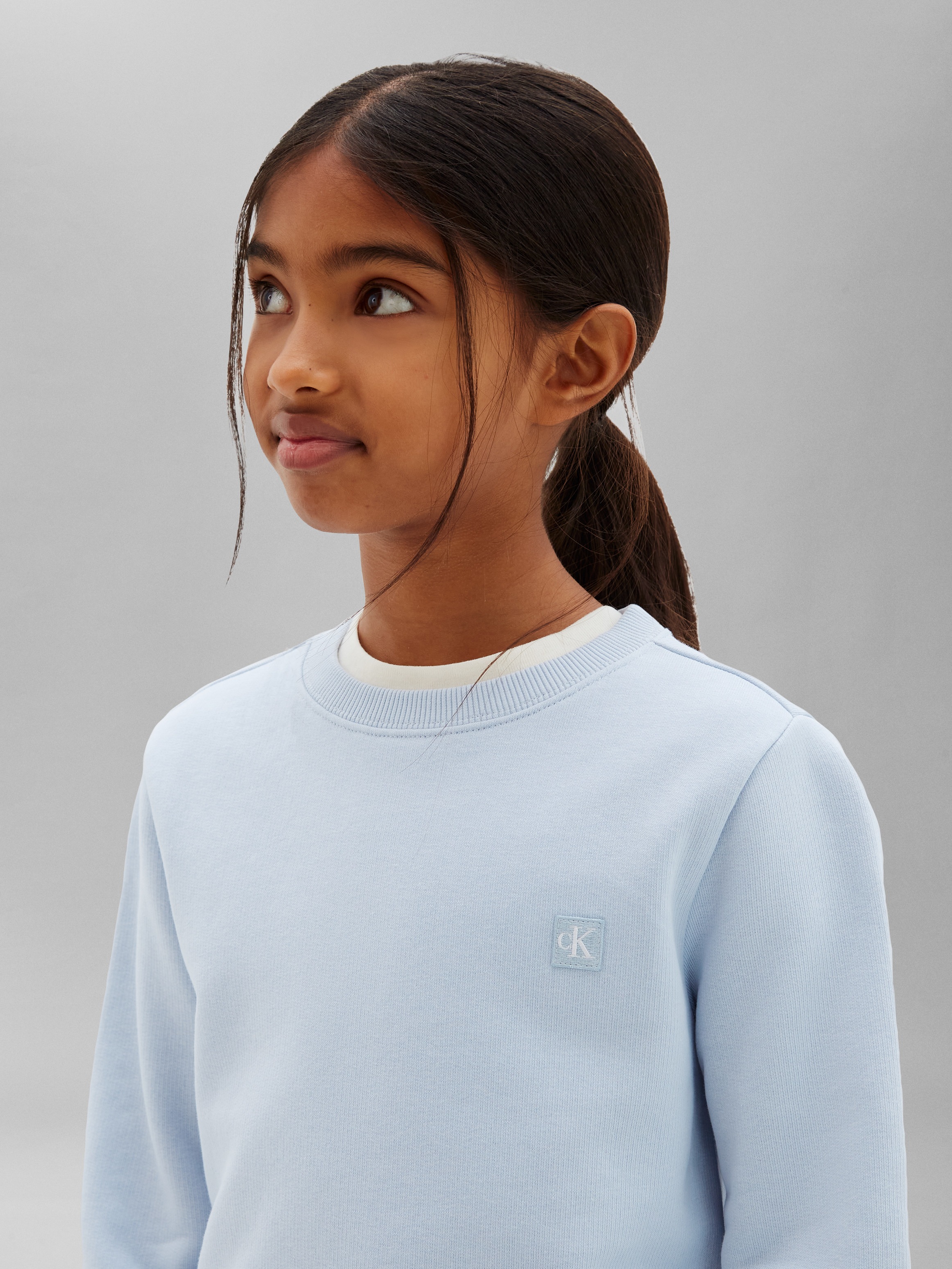 Calvin Klein Jeans Sweatshirt »MINI BADGE«, Regular fit, Badge
