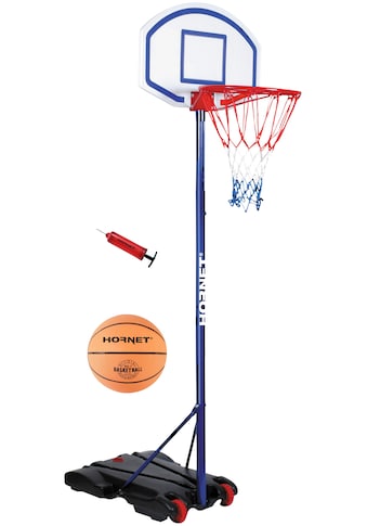 Basketballständer »Hornet 205«, (Set, 3 St., Basketballständer mit Ball und Pumpe),...