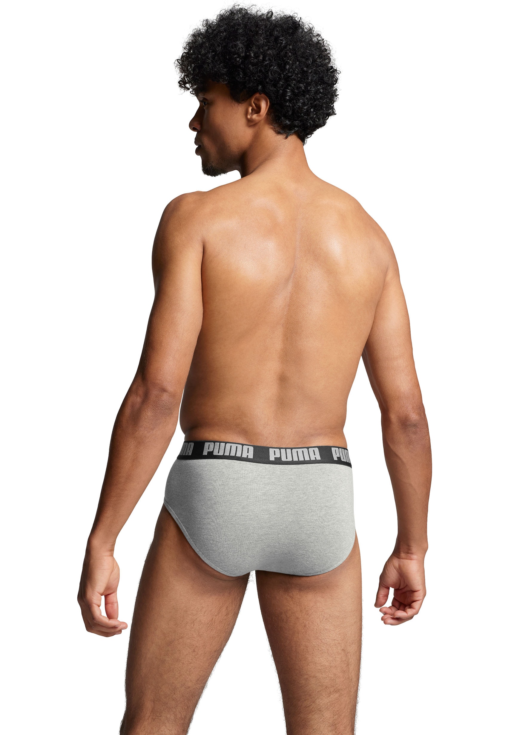 PUMA Slip, (Packung, 2er-Pack), mit breitem Logobund