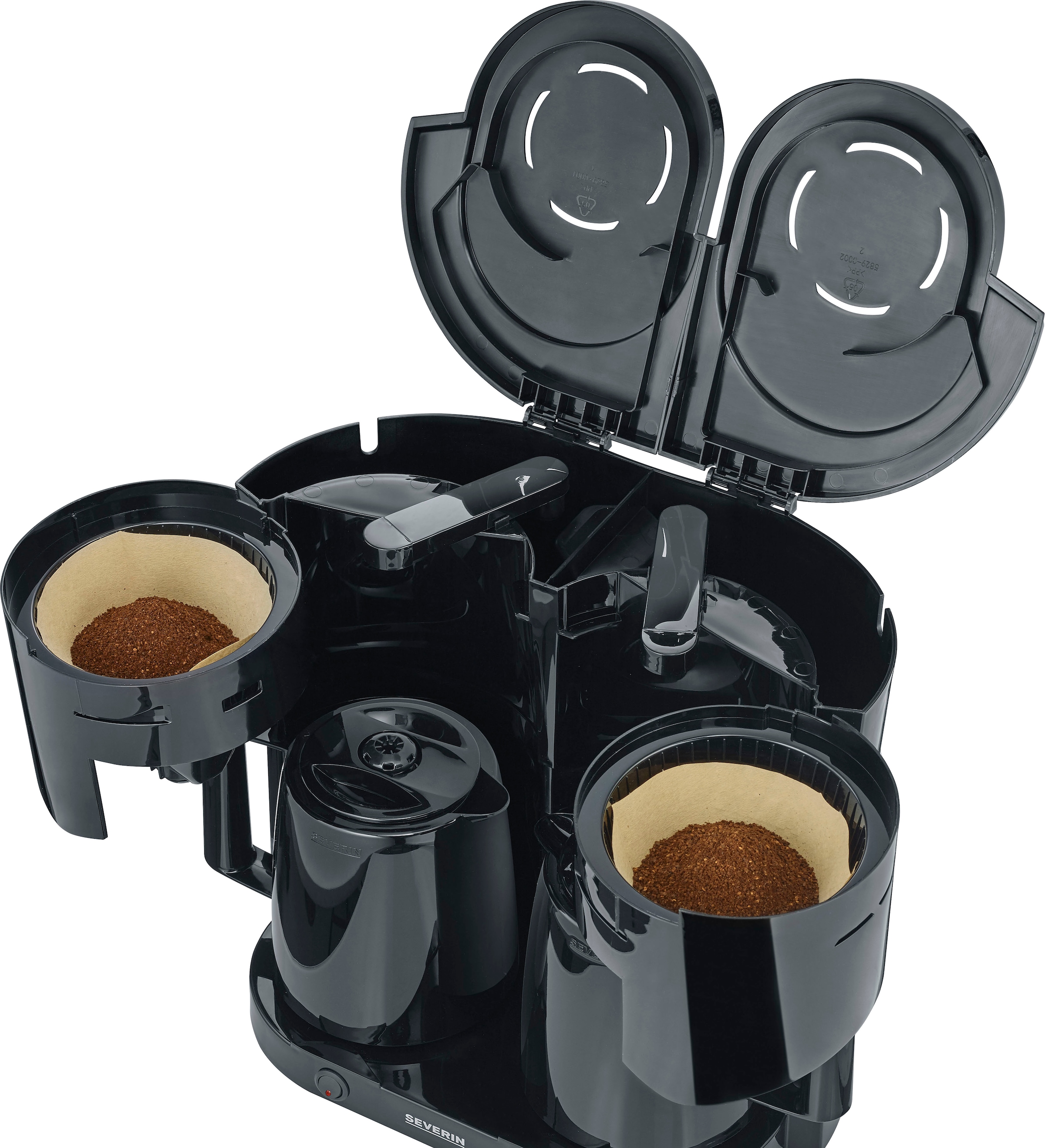 Severin Filterkaffeemaschine »KA 9315 Duo«, 1 l Kaffeekanne, Papierfilter, 1x4