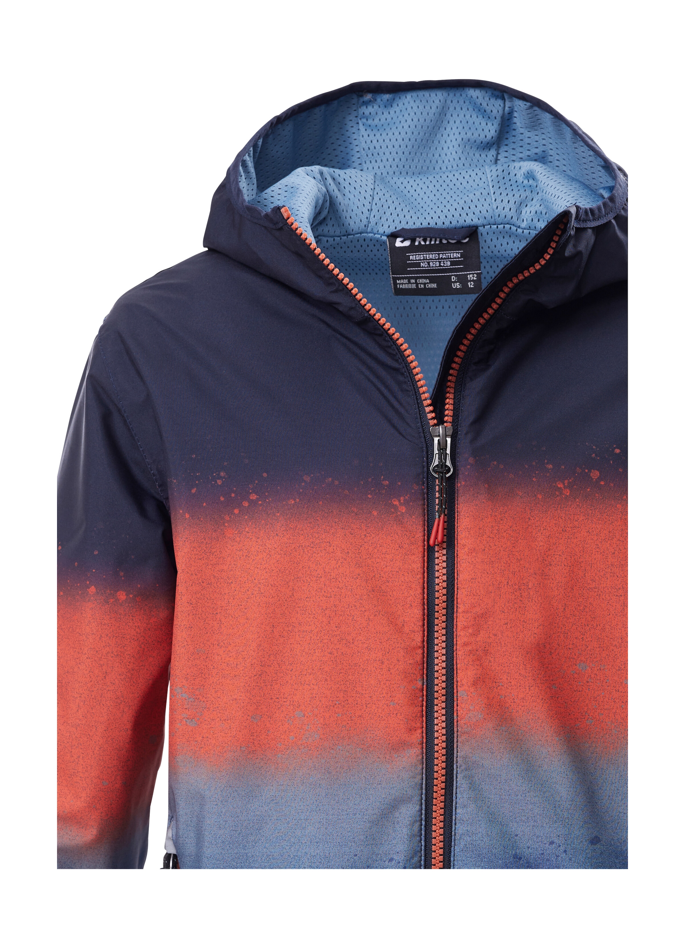 Killtec Funktionsjacke »KOS 144 BYS JCKT« Wind- und wasserdichte Jungenjacke mit Farbverlauf-Print