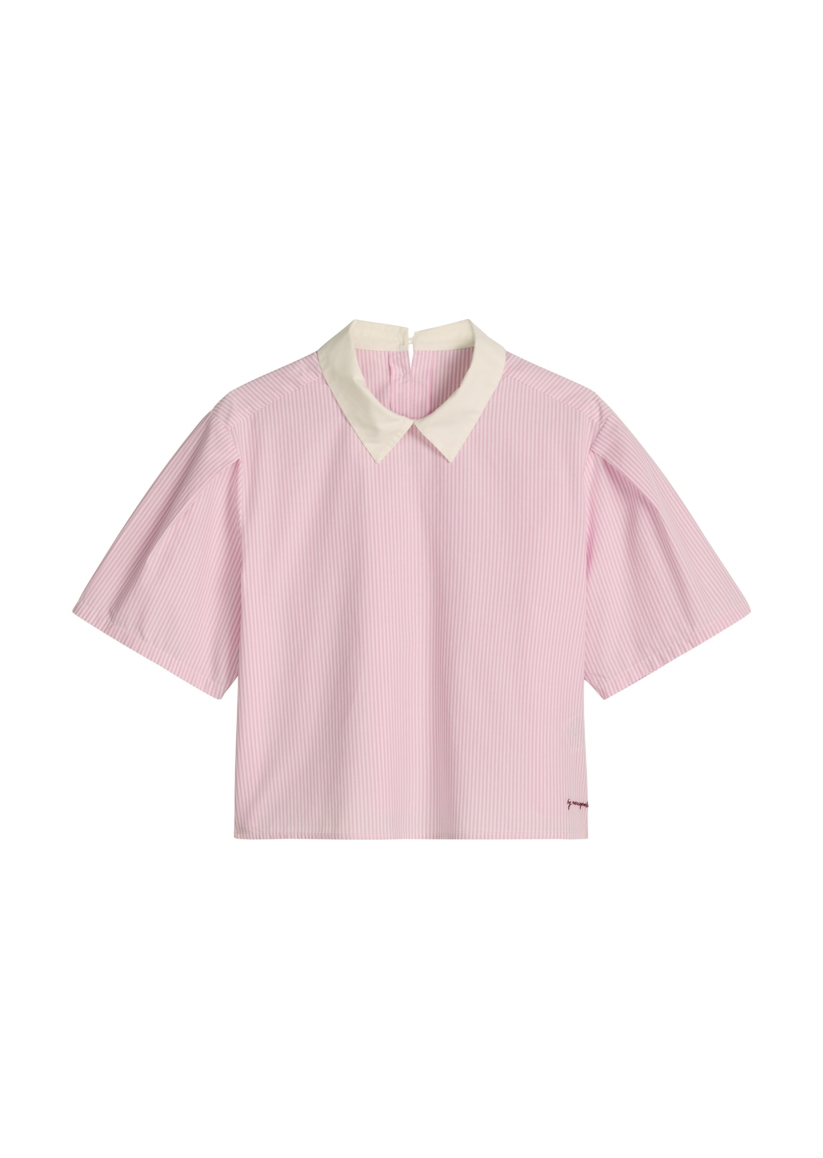 Marc O'Polo DENIM Kurzarmbluse relaxed aus Papertouch Popeline