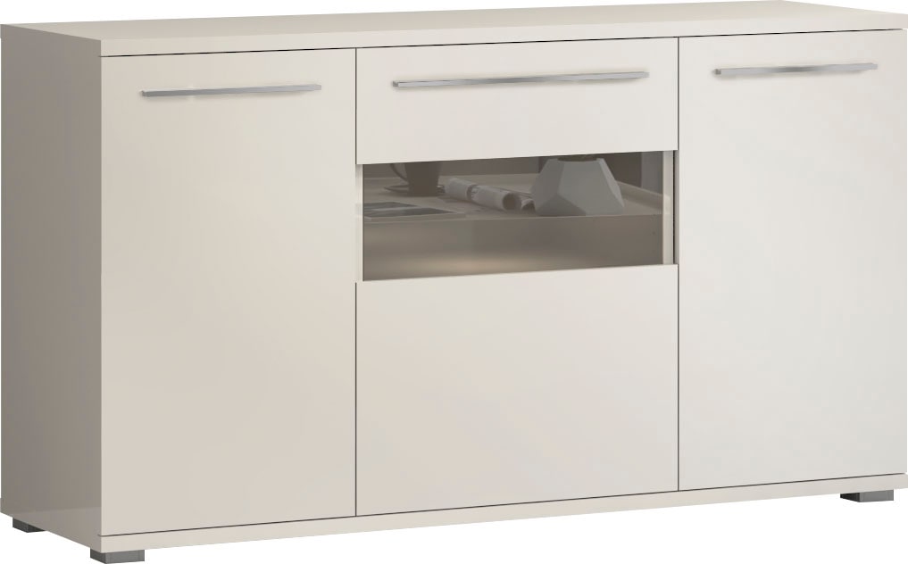 Places of Style Kommode »Piano«, Hochglanz UV lackiert, Soft-Close Funktion