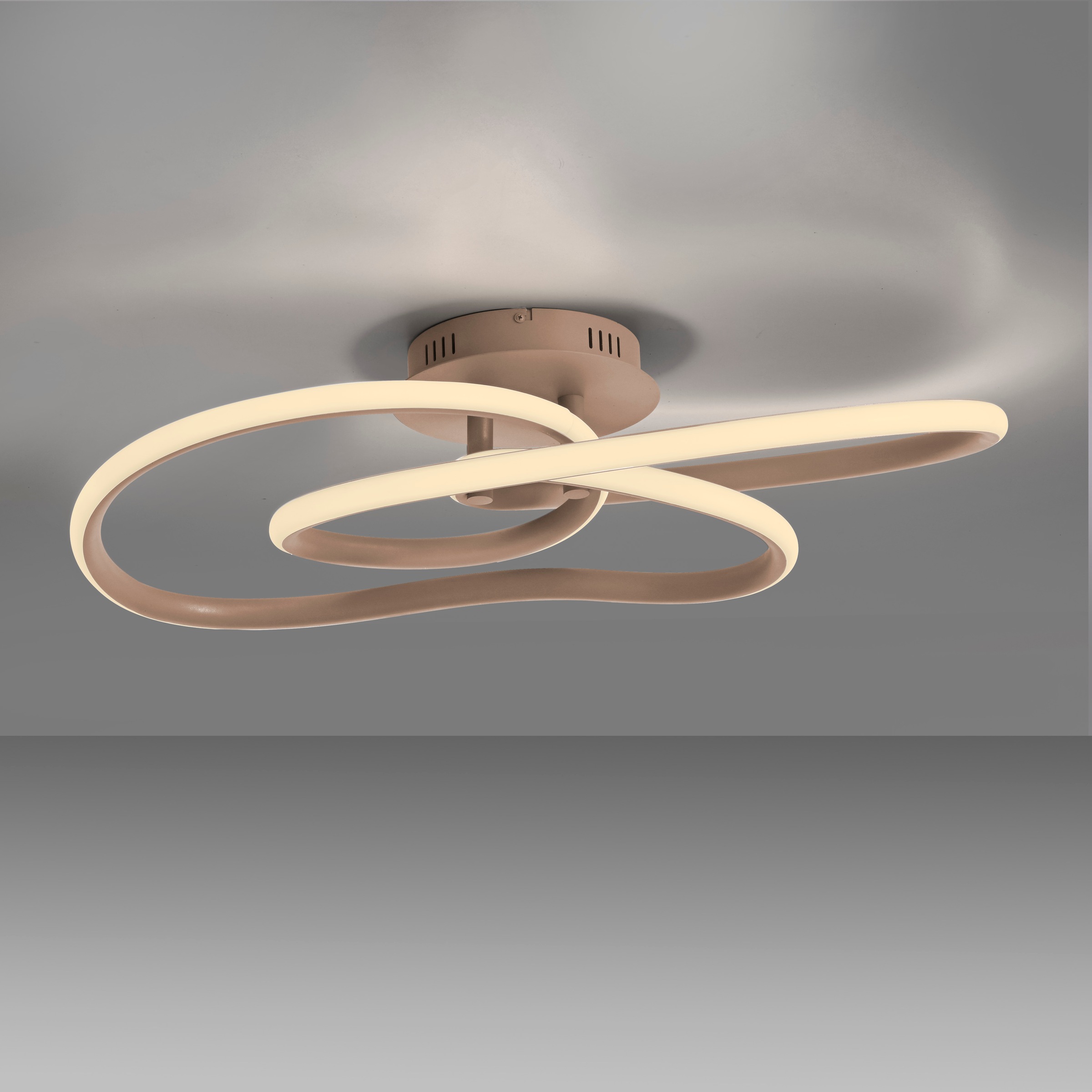 Paul Neuhaus LED Deckenleuchte »TWIST« LED-Board 1 Stk. Warmweiß Stufenlos dimmbar über Lichtschalter, Memoryfunktion