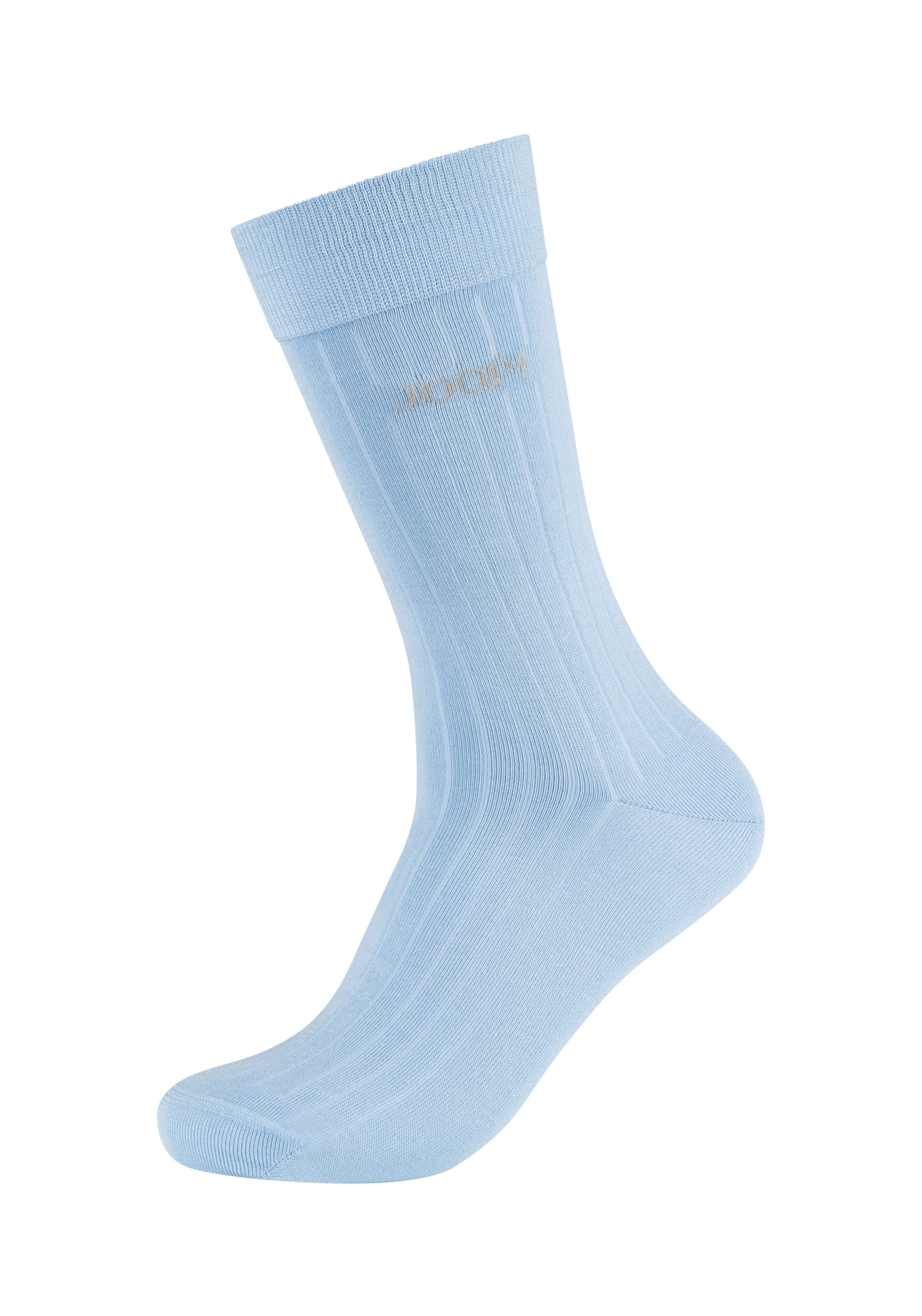 JOOP! Kniestrümpfe »premium essentials« 3 Paar tlg. mit elastischem Bund