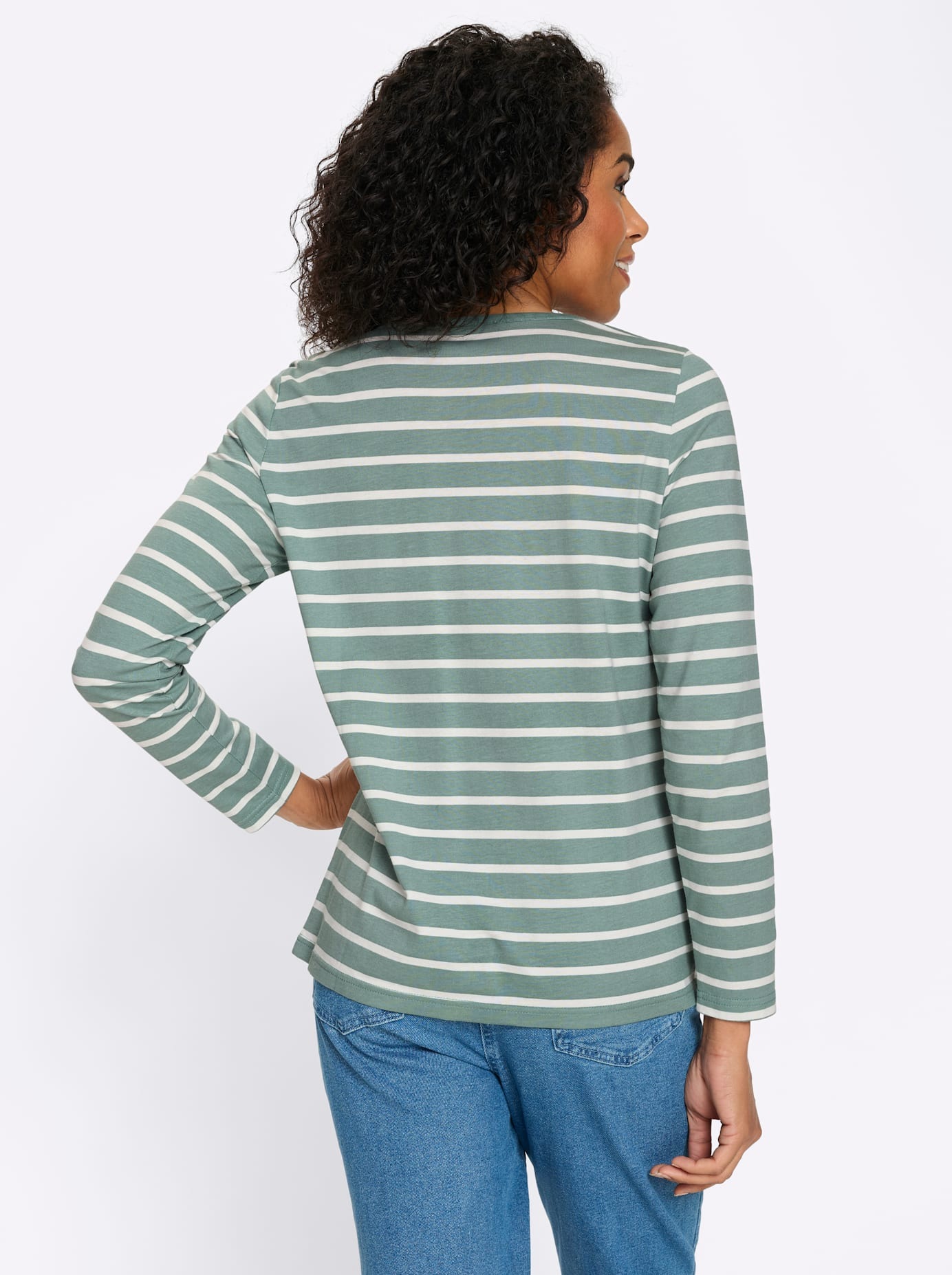 Classic Basics Langarmshirt »Ringelshirt« 1