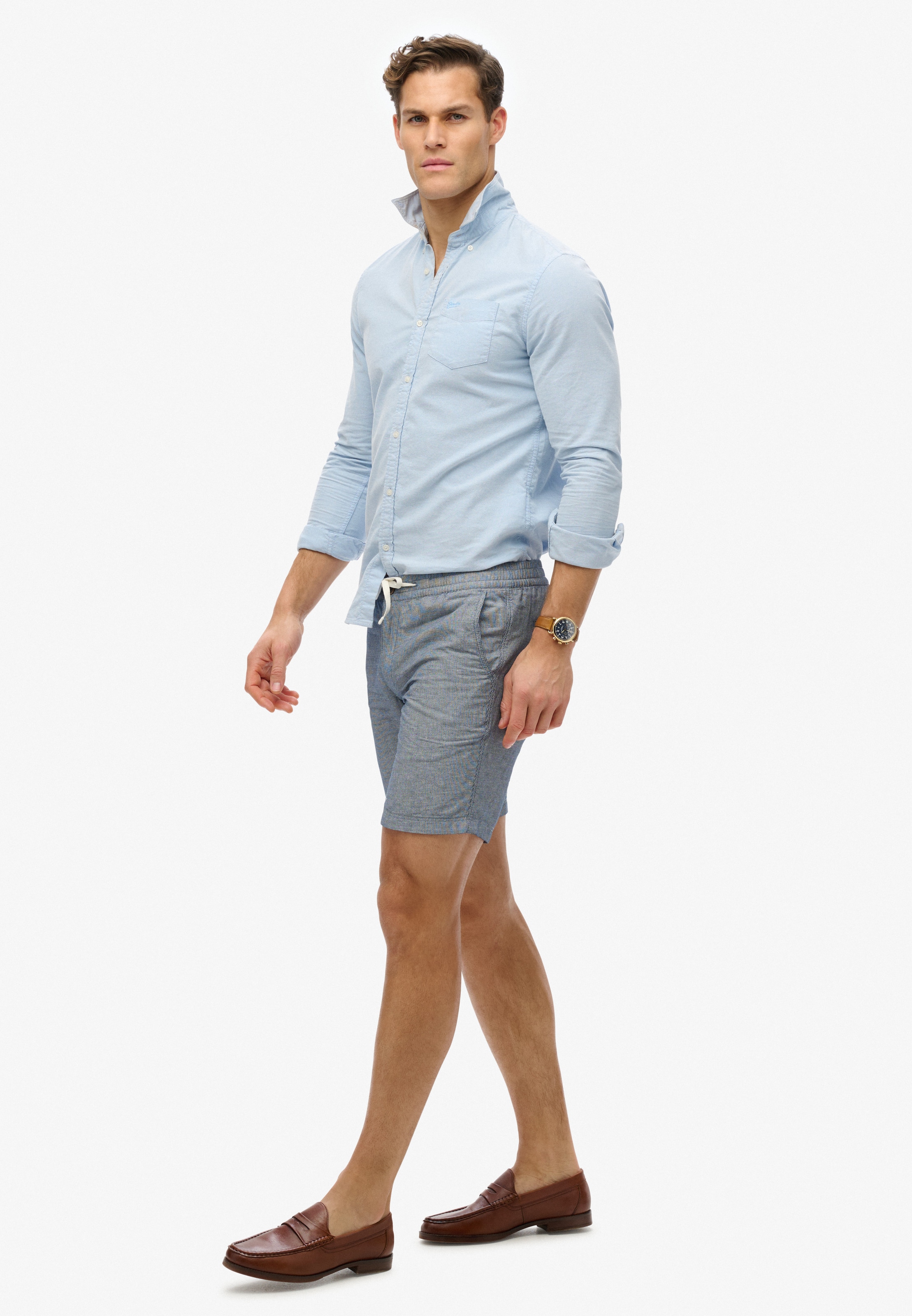 Superdry Shorts »MERCHANT LINEN SHORT«