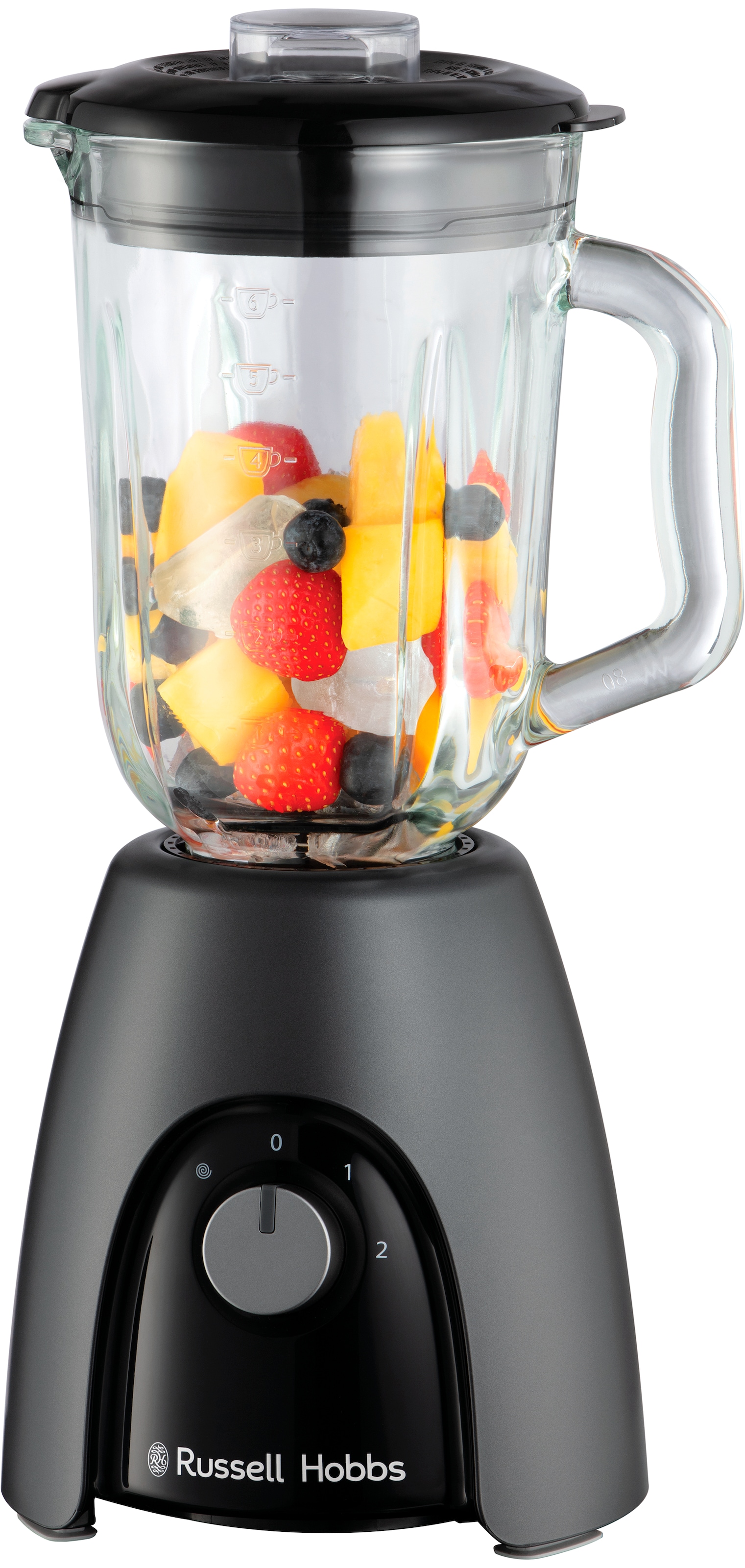 Standmixer »27121-56 Matte Charcoal, Glas,«, 650 W, 1,5 Liter Fassungsvermögen