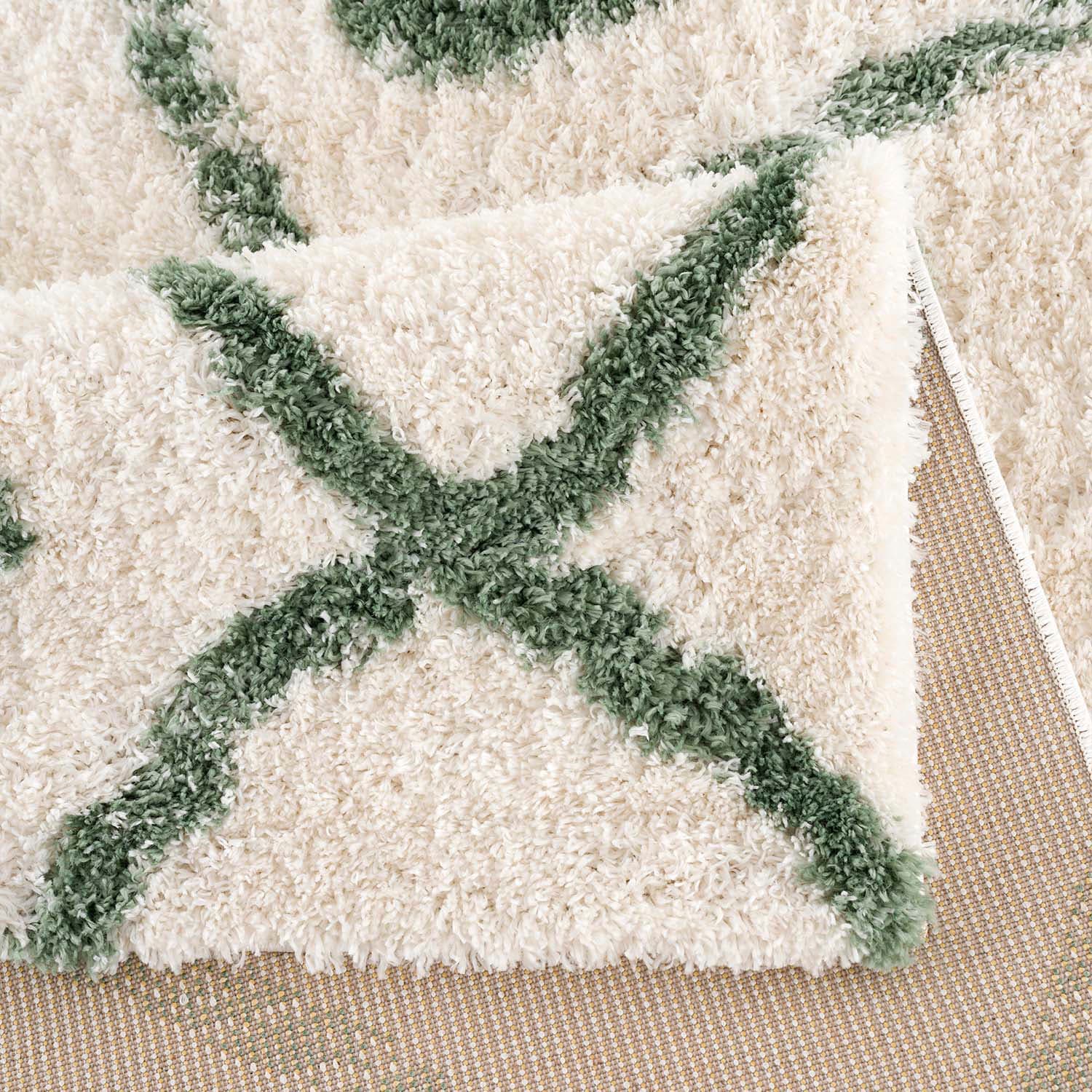 Carpet City Hochflor-Teppich »Pulpy 563«, rechteckig, 30 mm Höhe, besonders weich, Ethno Look, ideal für Wohnzimmer & Schlafzimmer