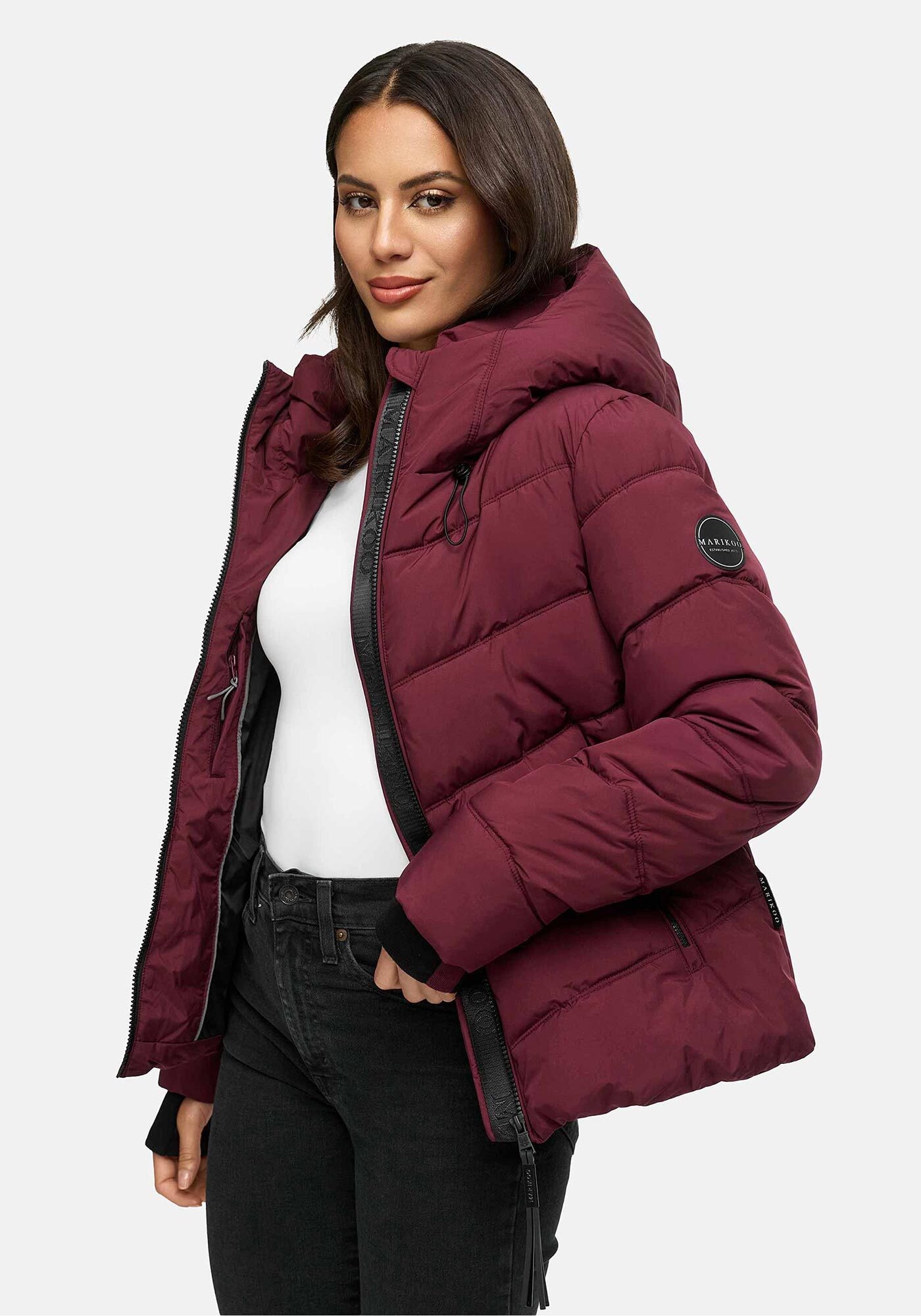 Marikoo Winterjacke »Marikoo Yukanii Damen Winterjacke Steppjacke N114«